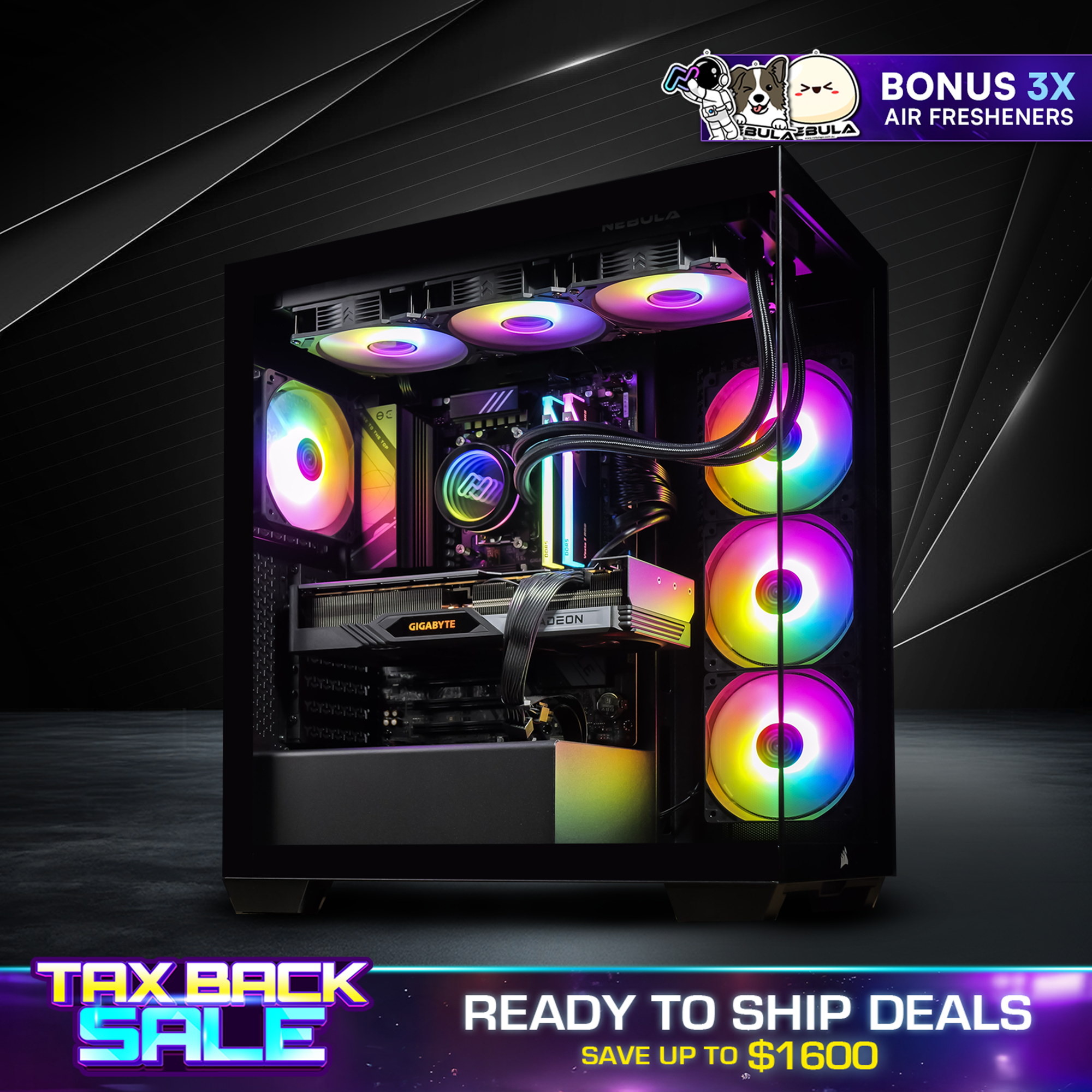 APEX LVL 8 RADEON: RYZEN 7 9700X | RX 7800 XT