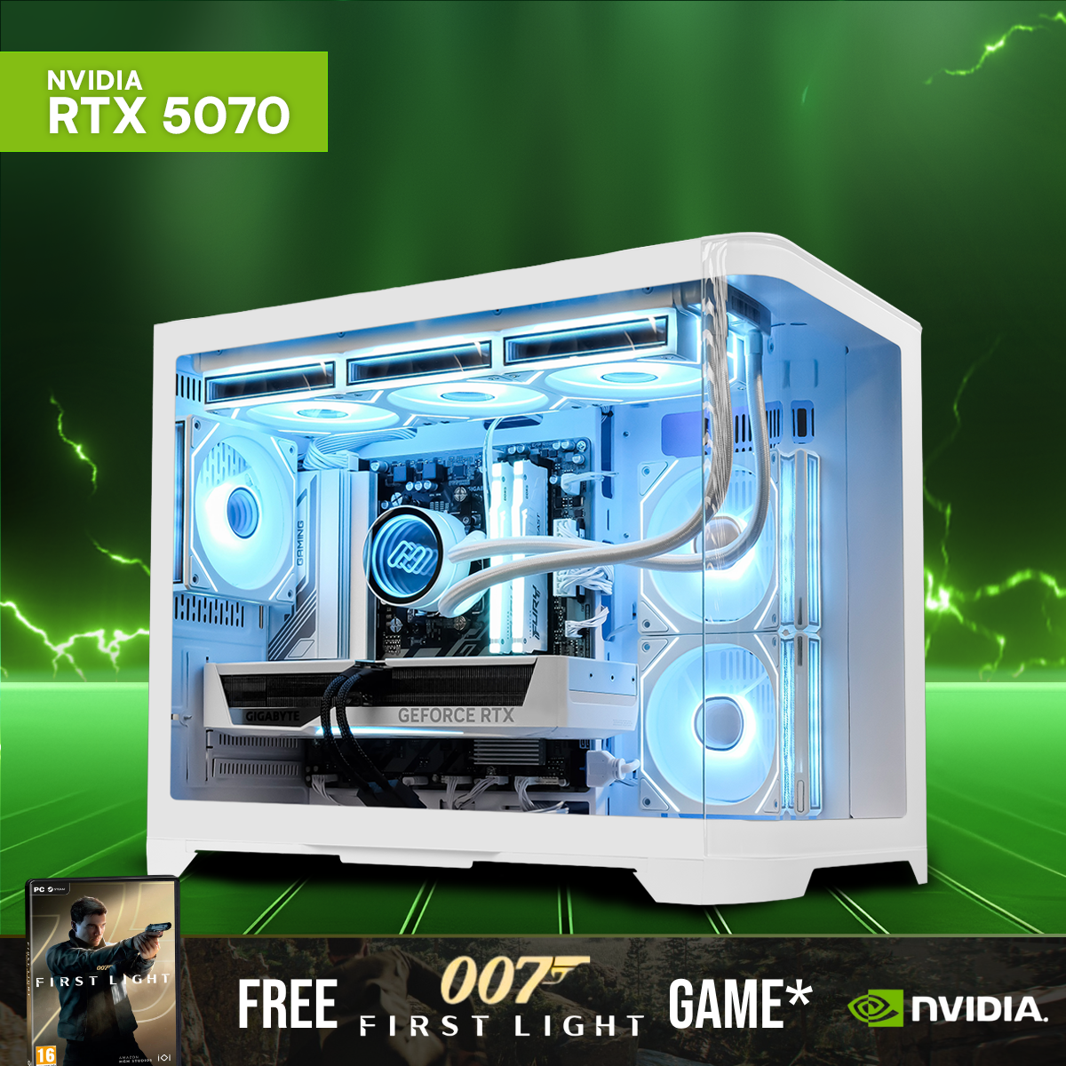 ARCTIC PRO: RYZEN 5 7500F | RTX 5070