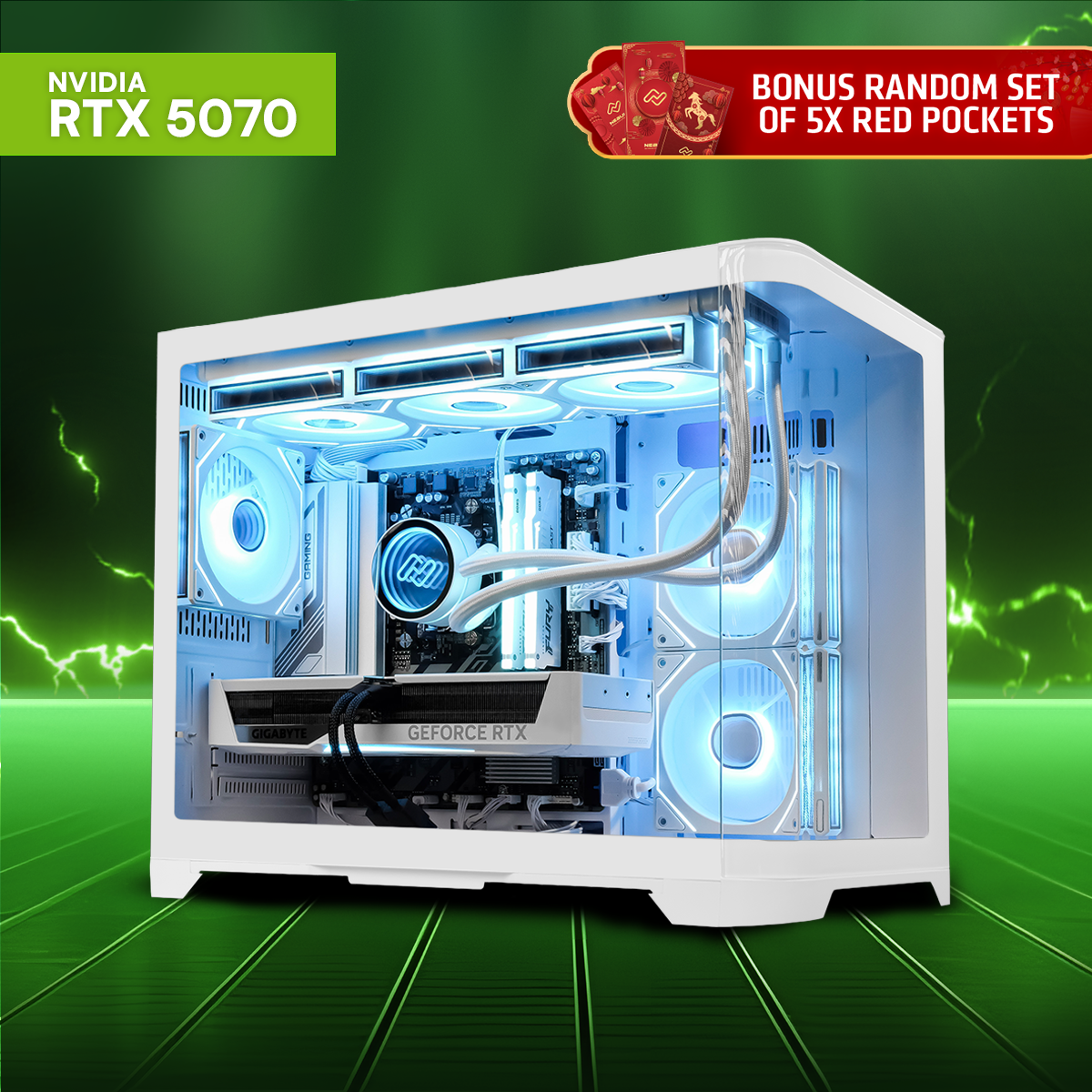 ARCTIC PRO: RYZEN 5 7500F | RTX 5070