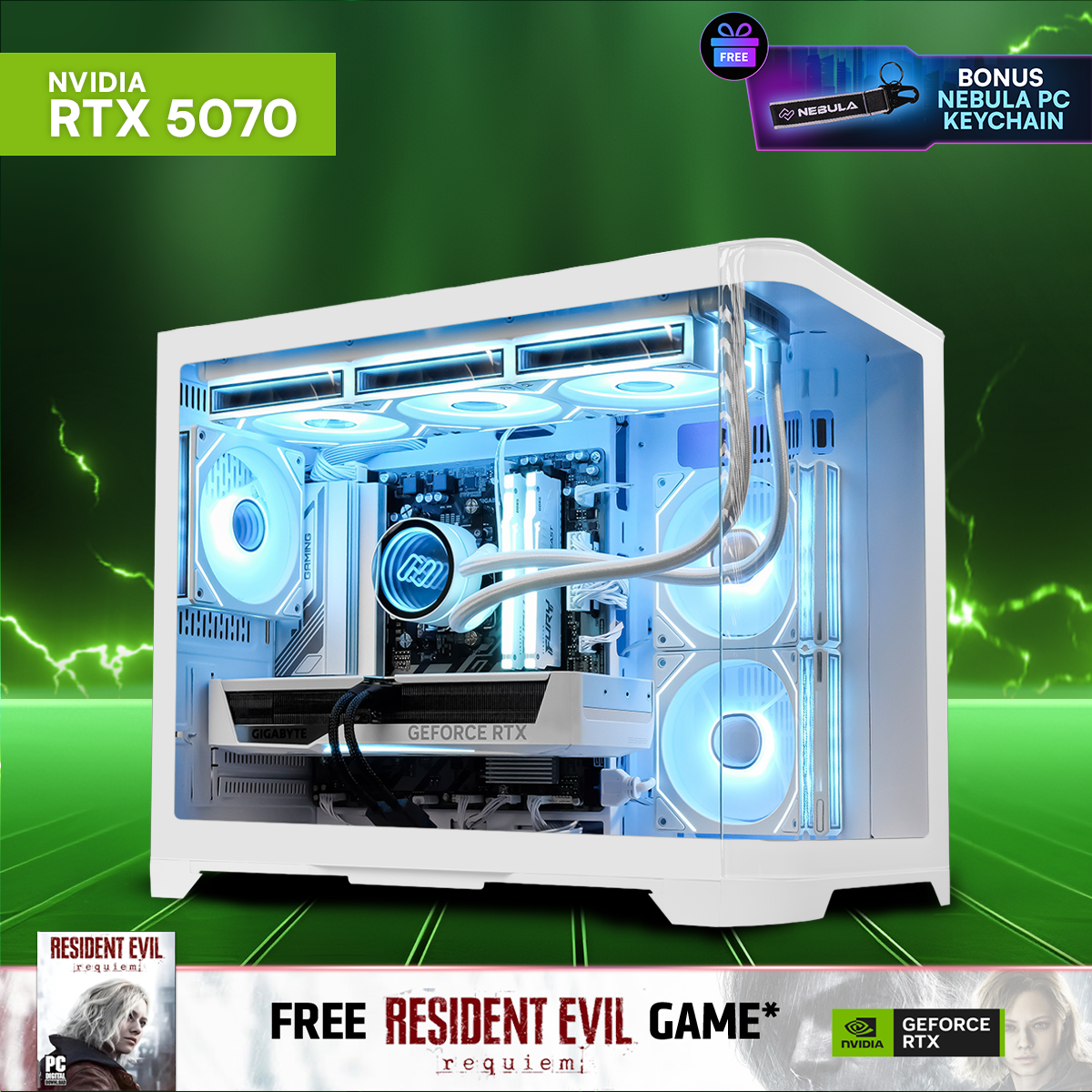 ARCTIC PRO: RYZEN 5 7500F | RTX 5070