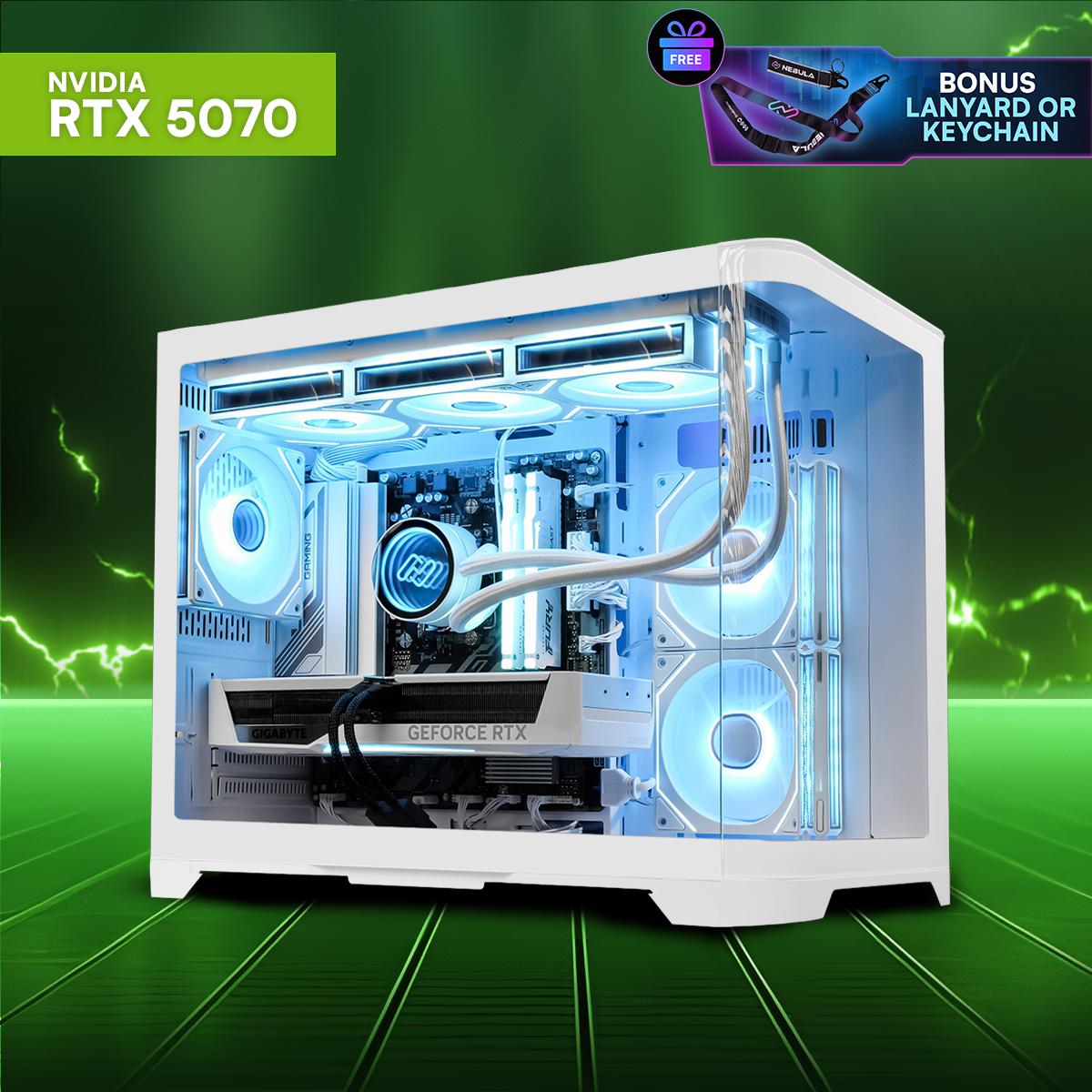 ARCTIC PRO: RYZEN 5 7500F | RTX 5070