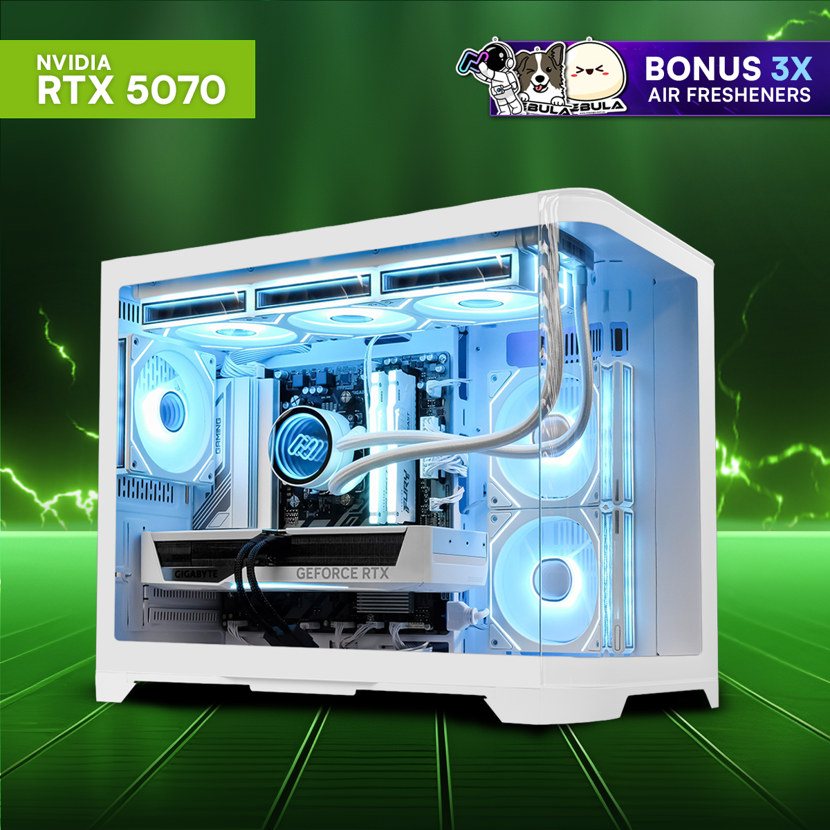 ARCTIC PRO: RYZEN 5 7500F | RTX 5070