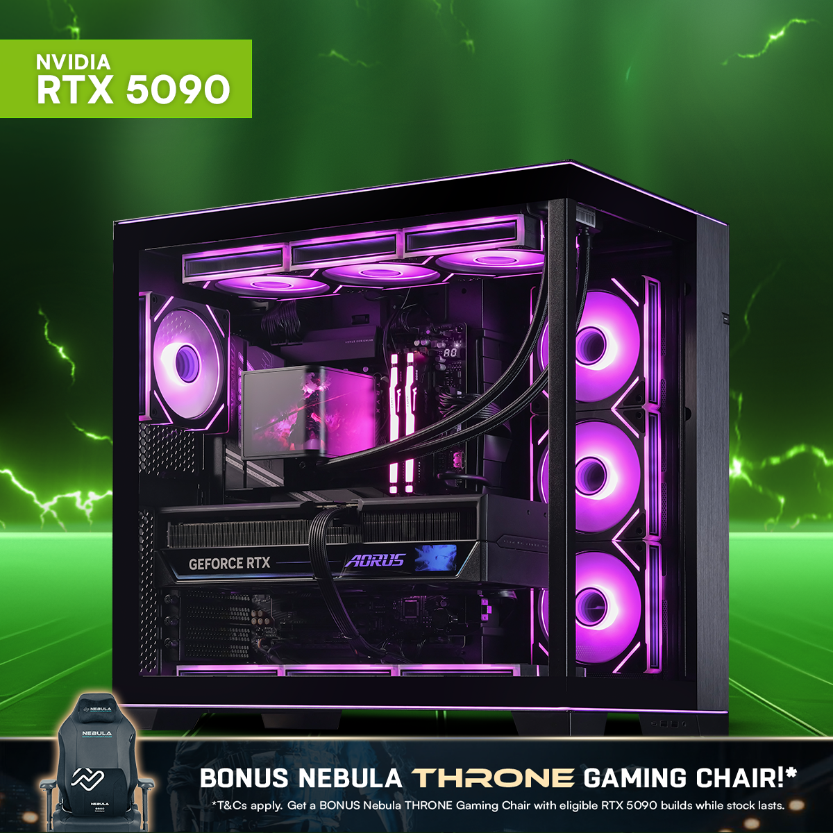 DOMINION: RYZEN 7 9800X3D | RTX 5090