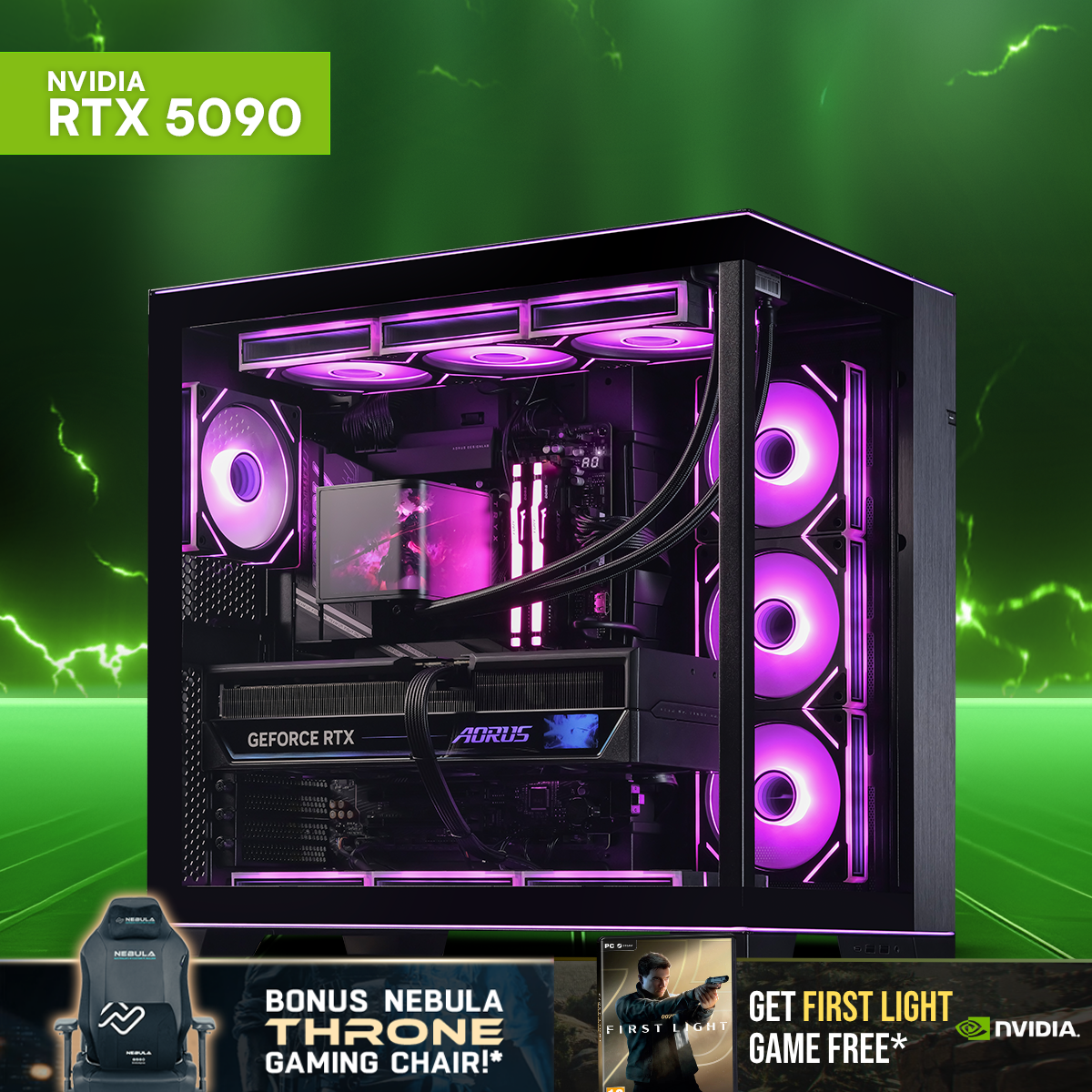 DOMINION: RYZEN 7 9800X3D | RTX 5090