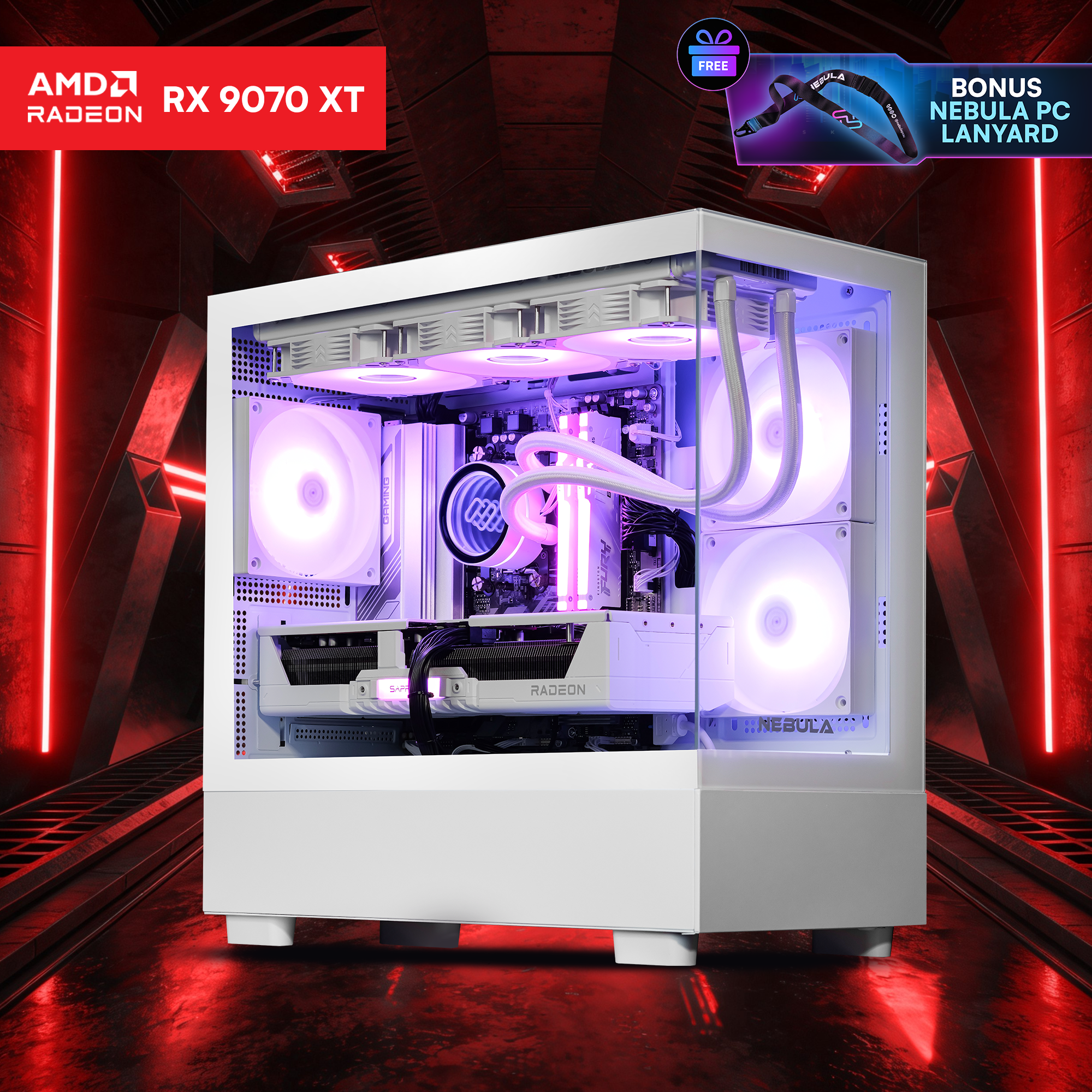 EMPRESS: RYZEN 7 7700 | RX 9070 XT – Nebula PC