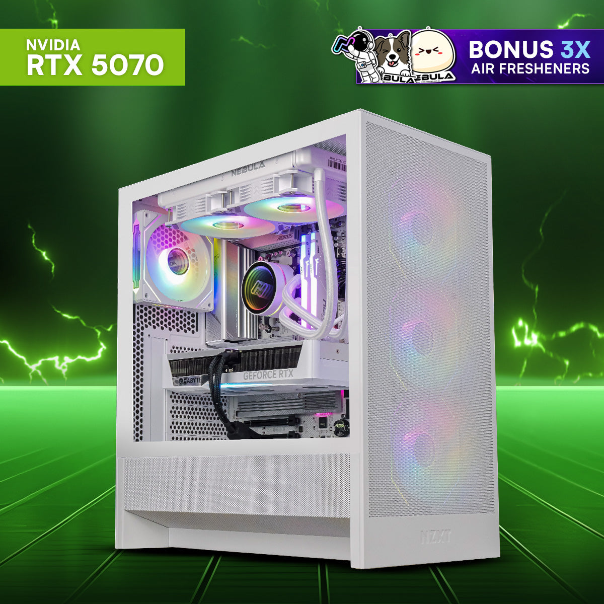FENRIR LVL 7 PRO: RYZEN 5 7500F | RTX 5070 - Powered by GIGABYTE