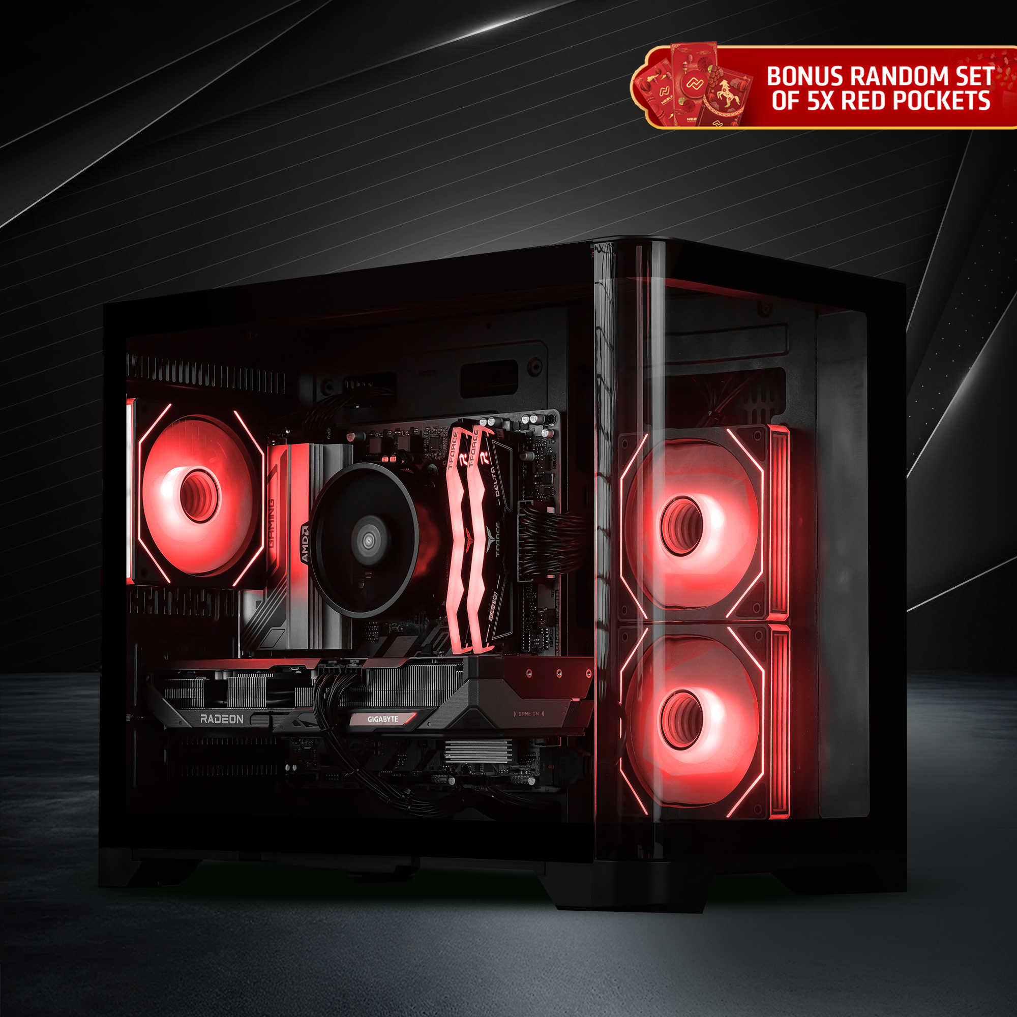 HAZE PRIME: RYZEN 5 7500F | RX 9070