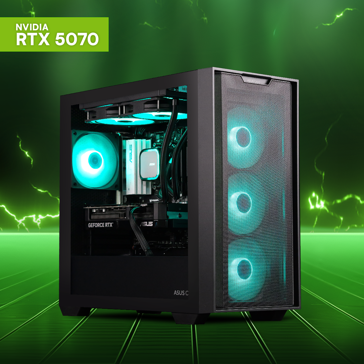 HYPERCORE: RYZEN 5 7500F | RTX 5070