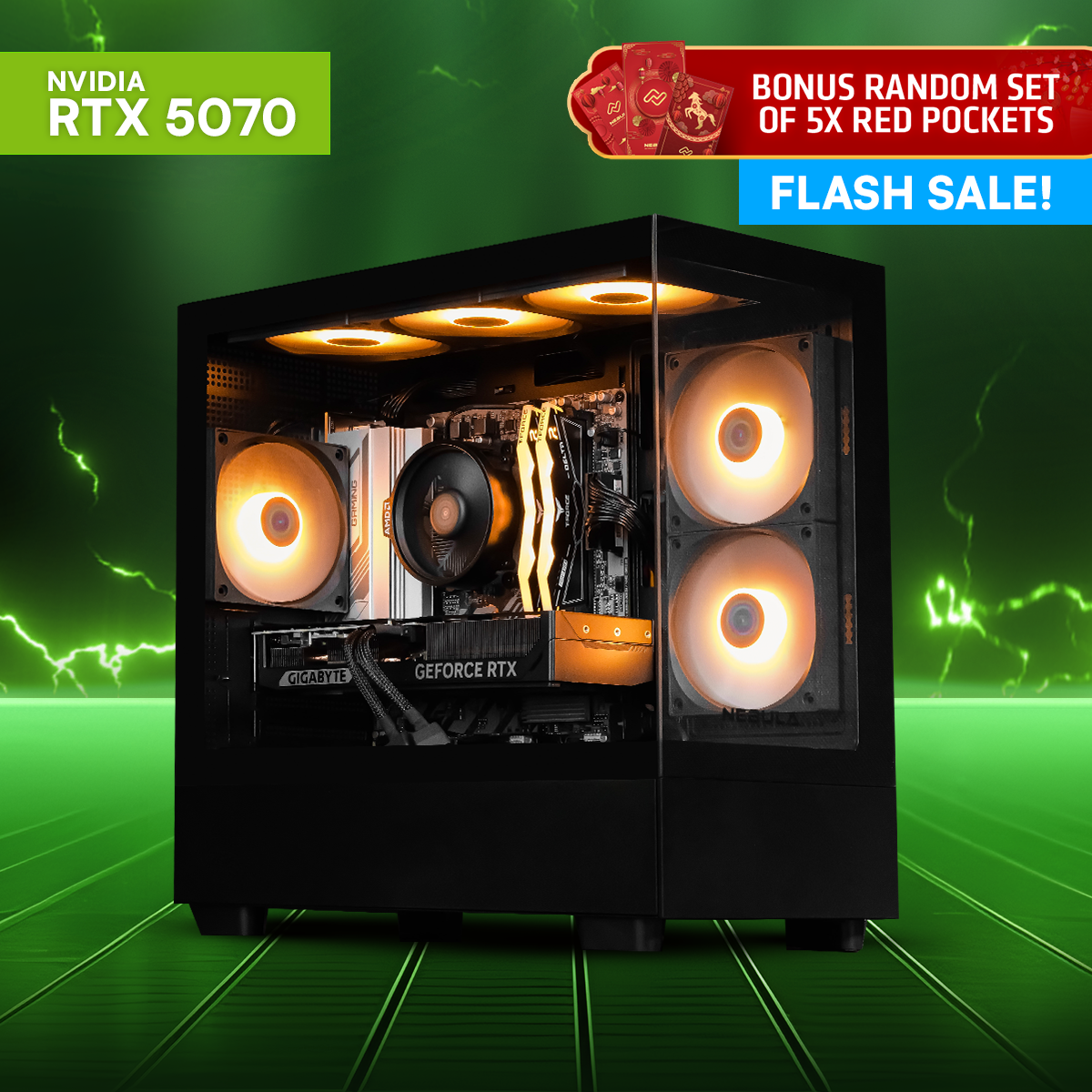 NEXUS PRIME: RYZEN 5 7500F | RTX 5070