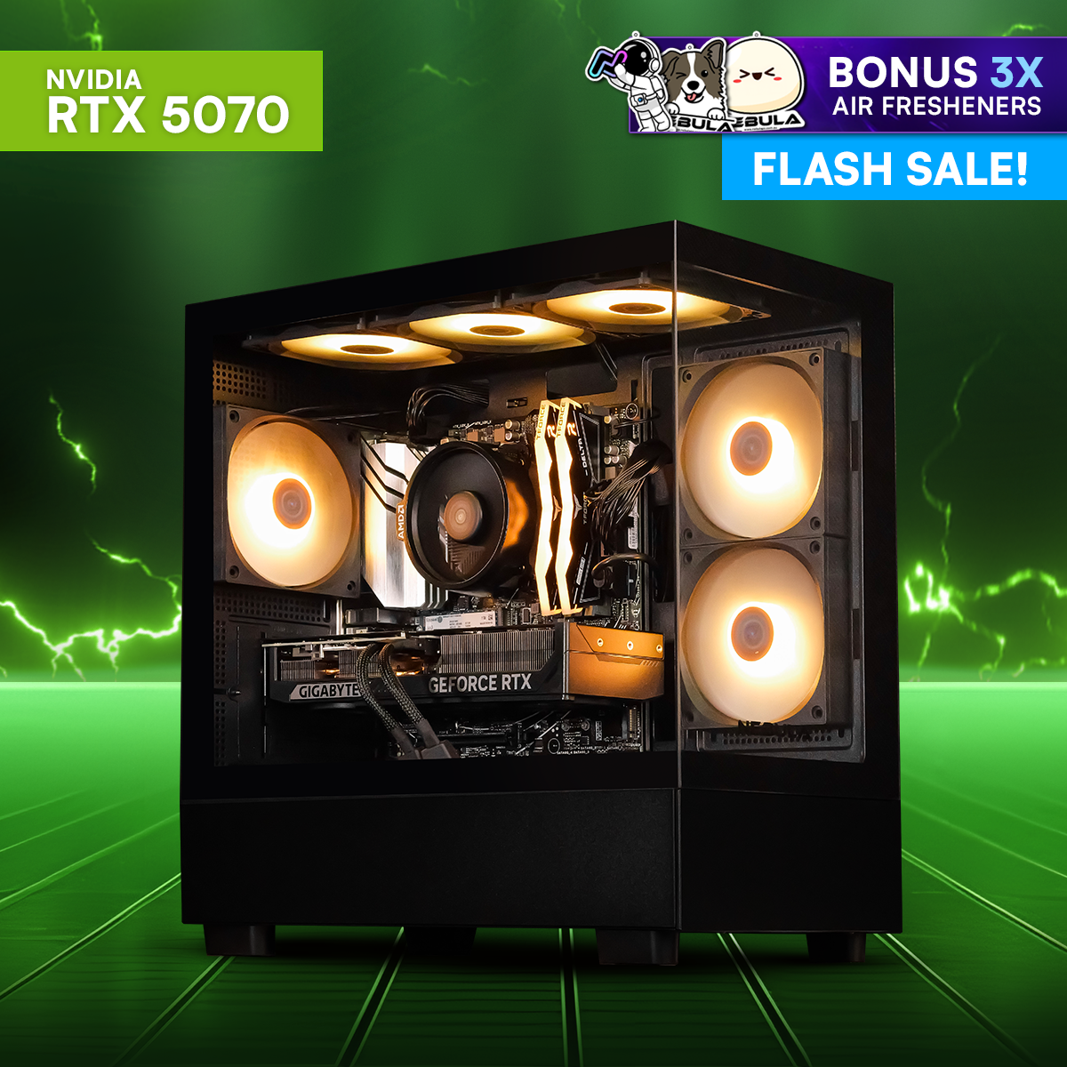 NEXUS PRIME: RYZEN 5 7500F | RTX 5070