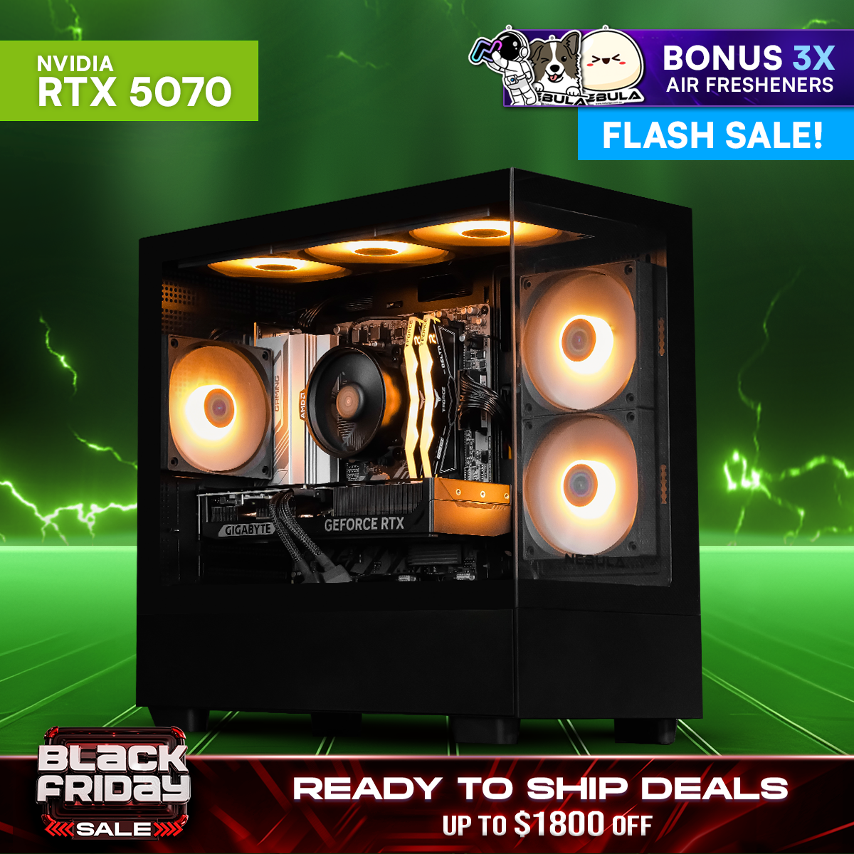 NEXUS PRIME: RYZEN 5 7500F | RTX 5070