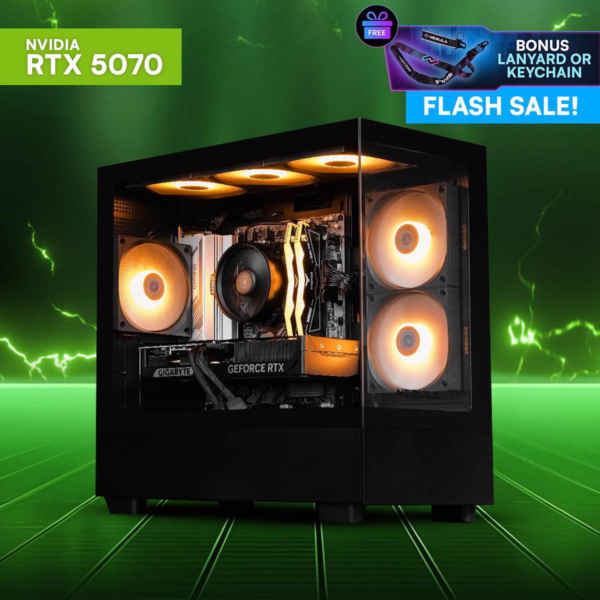 NEXUS PRIME: RYZEN 5 7500F | RTX 5070