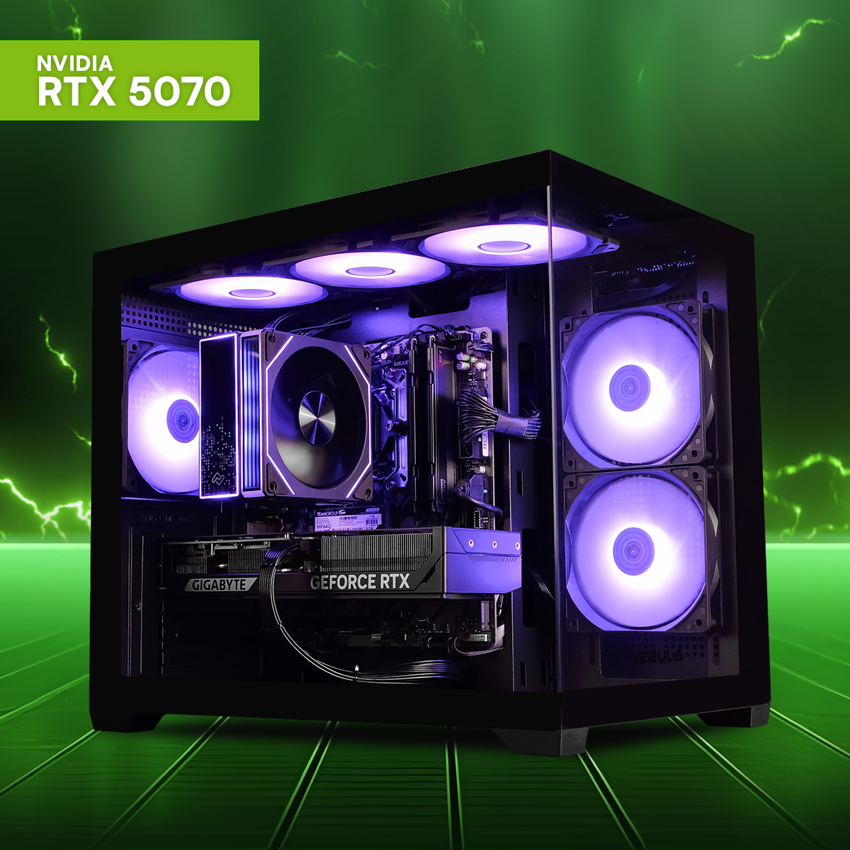 NOVA: RYZEN 5 7500F | RTX 5070