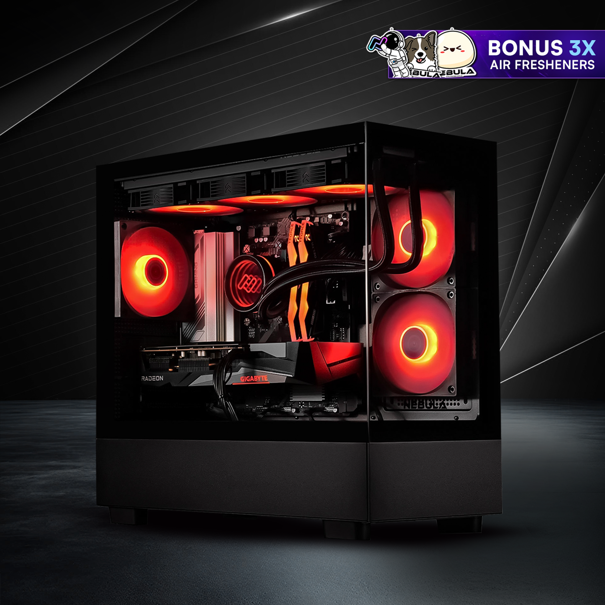 SOLAR FLARE: RYZEN 5 7500F | RX 7600