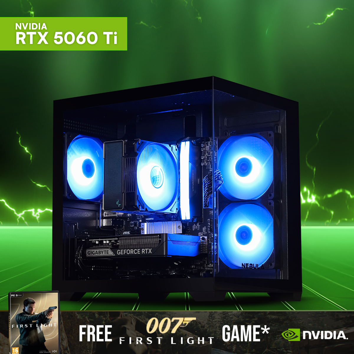 STORM FORGE: RYZEN 5 7500F | RTX 5060 Ti