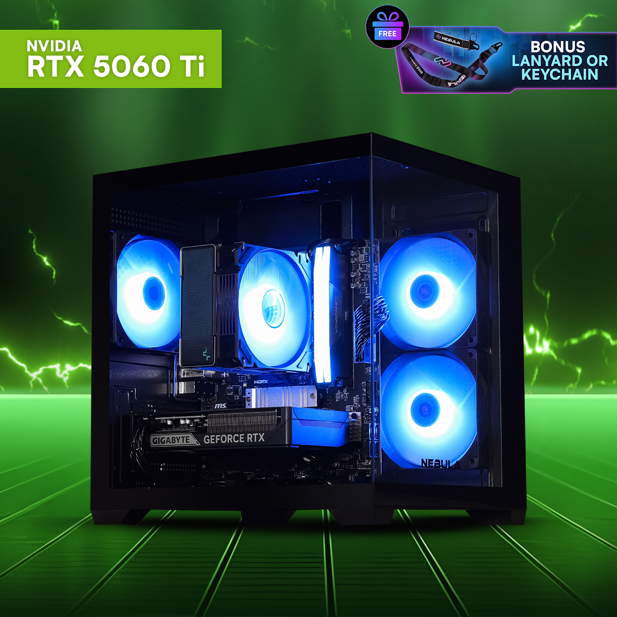 STORM FORGE: RYZEN 5 7500F | RTX 5060 Ti