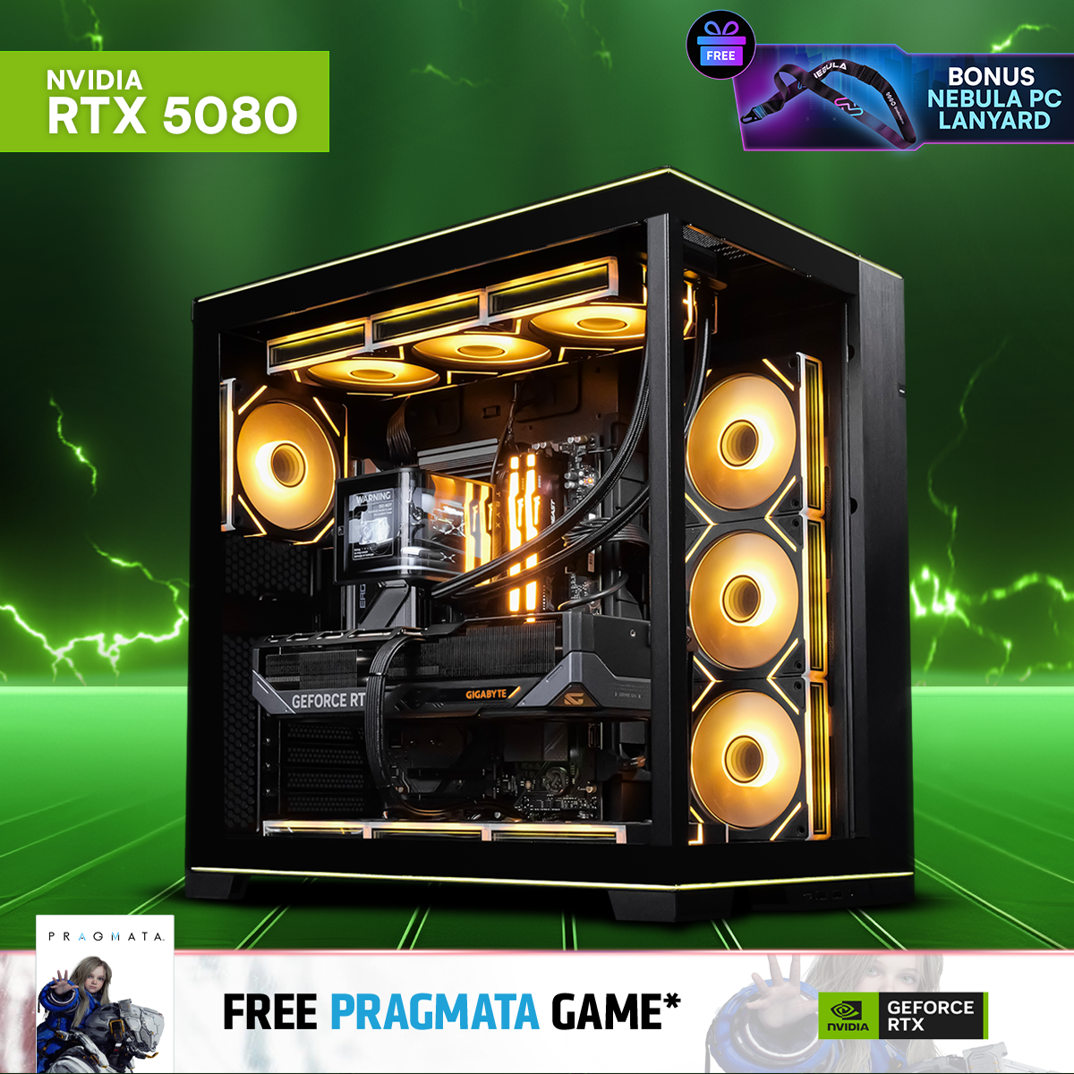 VANGUARD SUPREME: RYZEN 7 9800X3D | RTX 5080 – Nebula PC