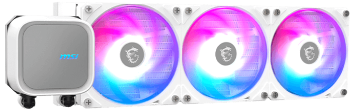 MSI MAG CORELIQUID A13 360mm ARGB Liquid Cooler - White