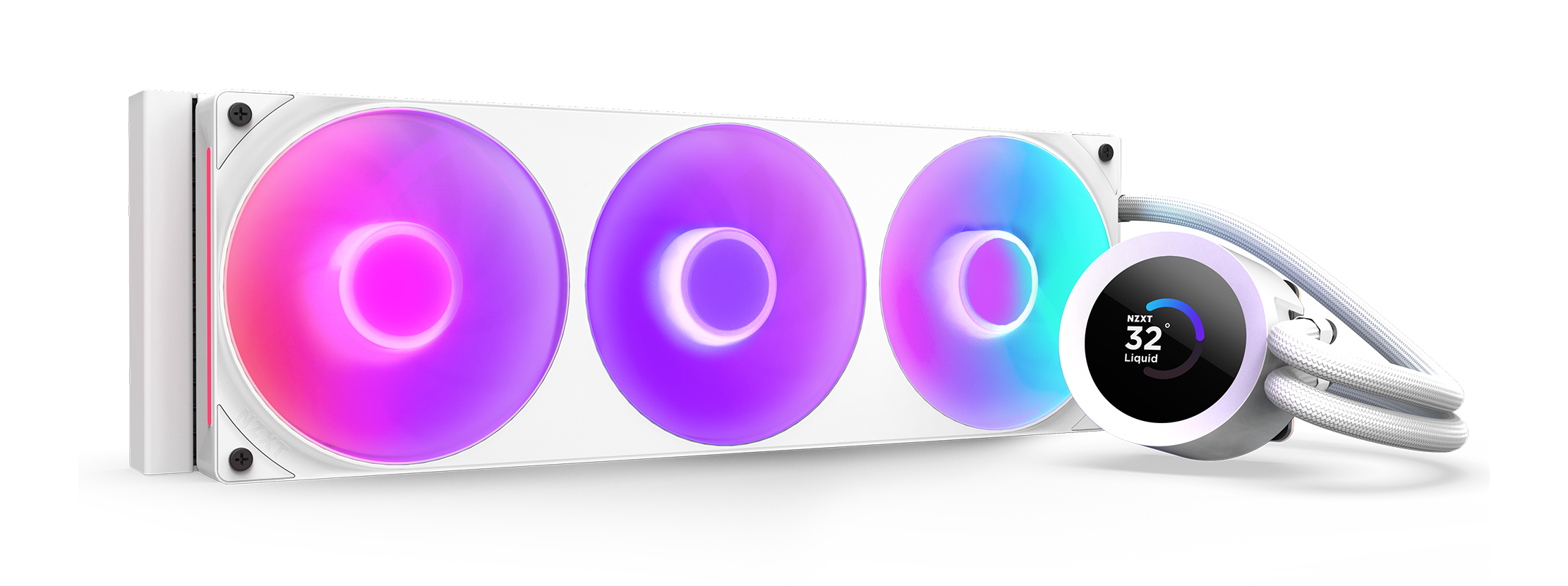 NZXT Kraken 360 RGB Liquid Cooler - White