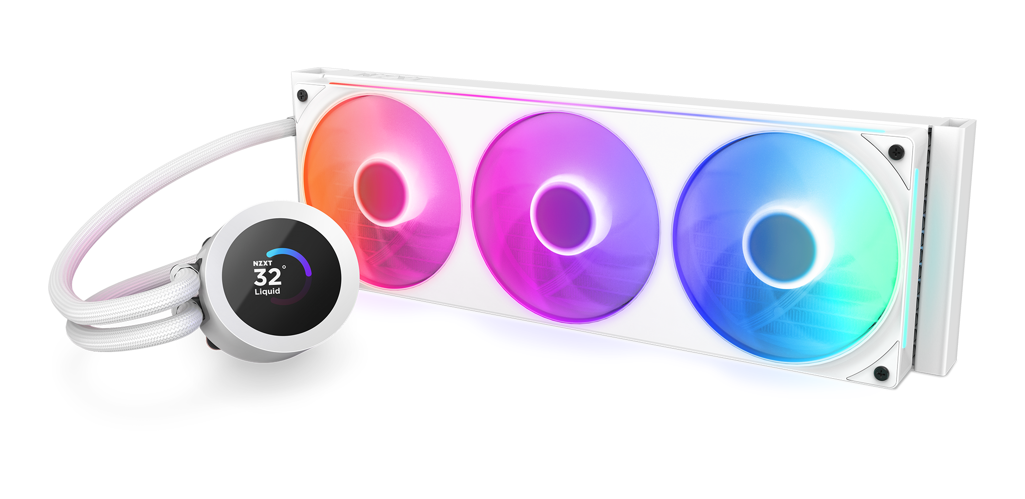 NZXT Kraken 360 RGB Liquid Cooler - White