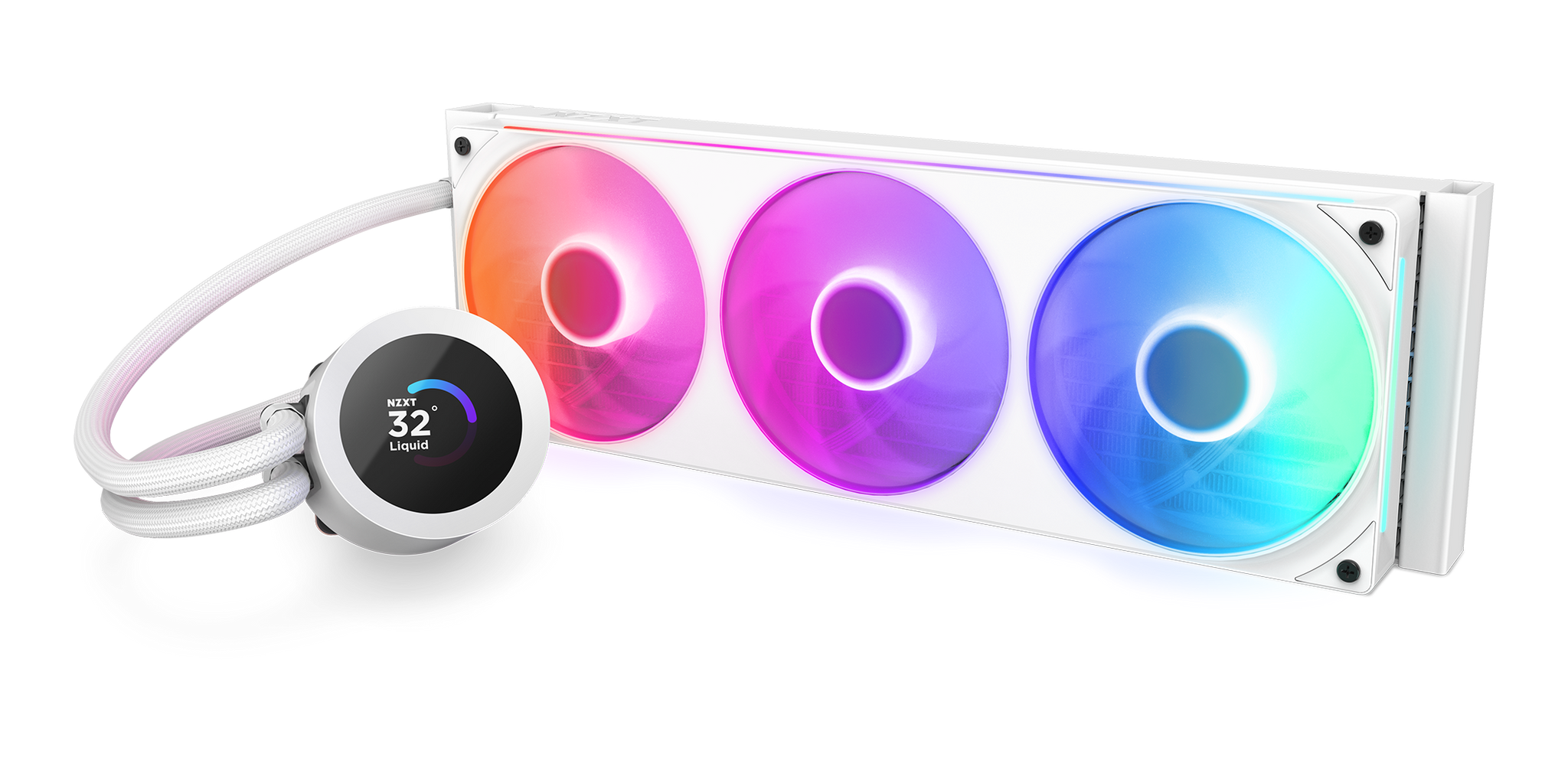 NZXT Kraken 360 RGB Liquid Cooler - White