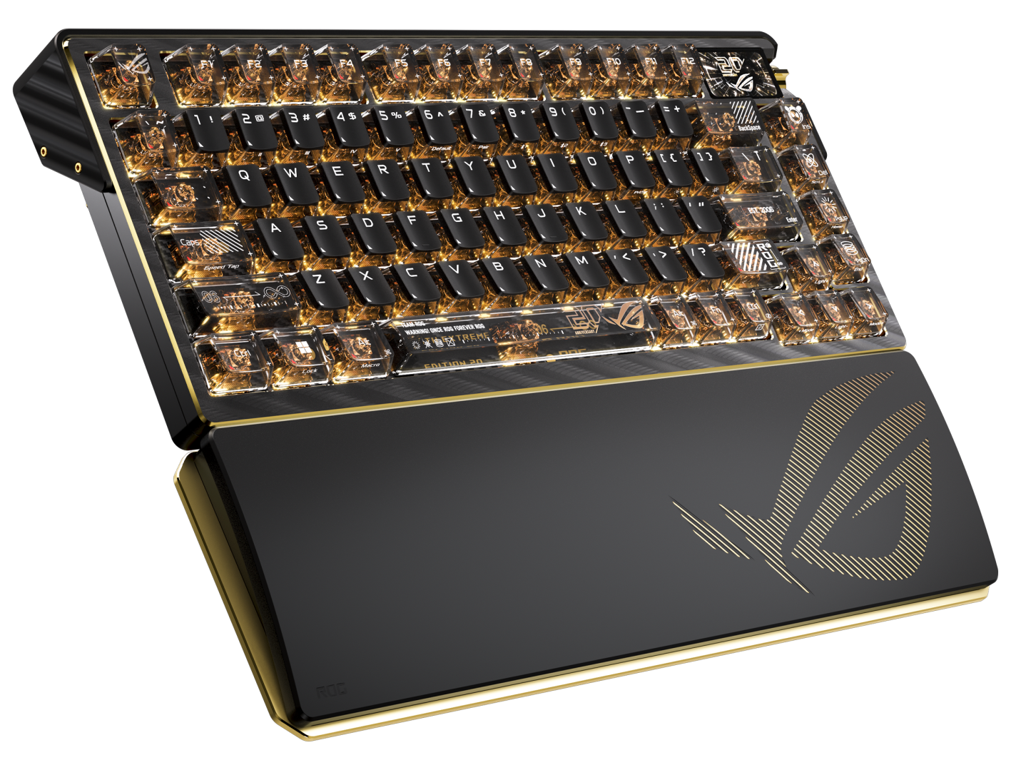 ASUS ROG Azoth Extreme Edition 20 RGB Wireless Mechanical Keyboard, Storm Switch