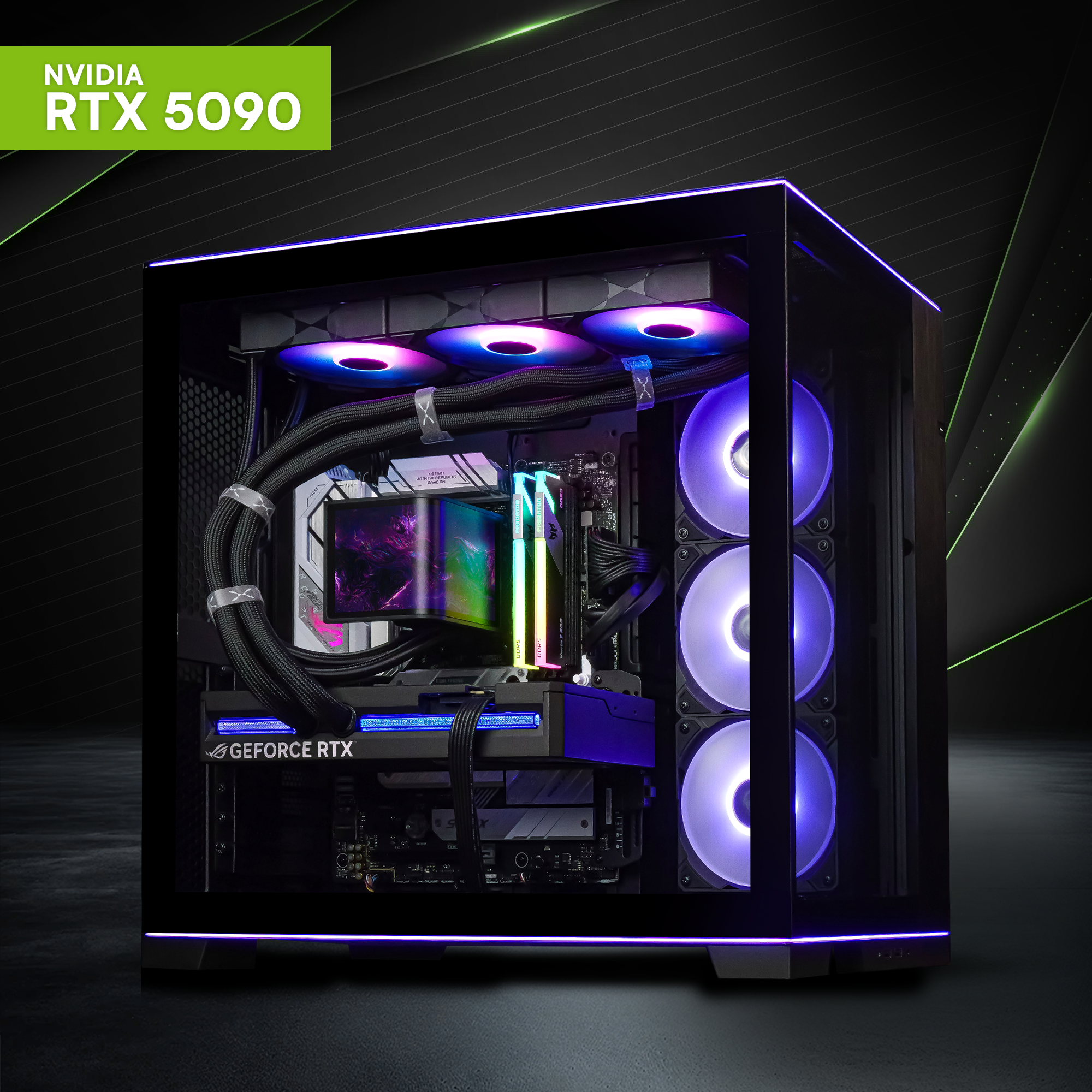 Azure Pulse: RYZEN 9 9950X3D | RTX 5090