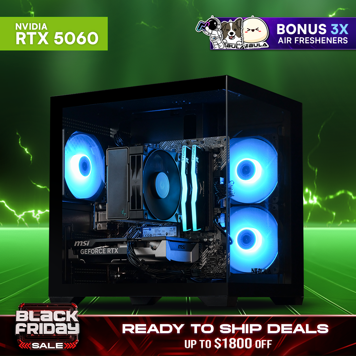 ARCBLADE: RYZEN 5 5600 | RTX 5060