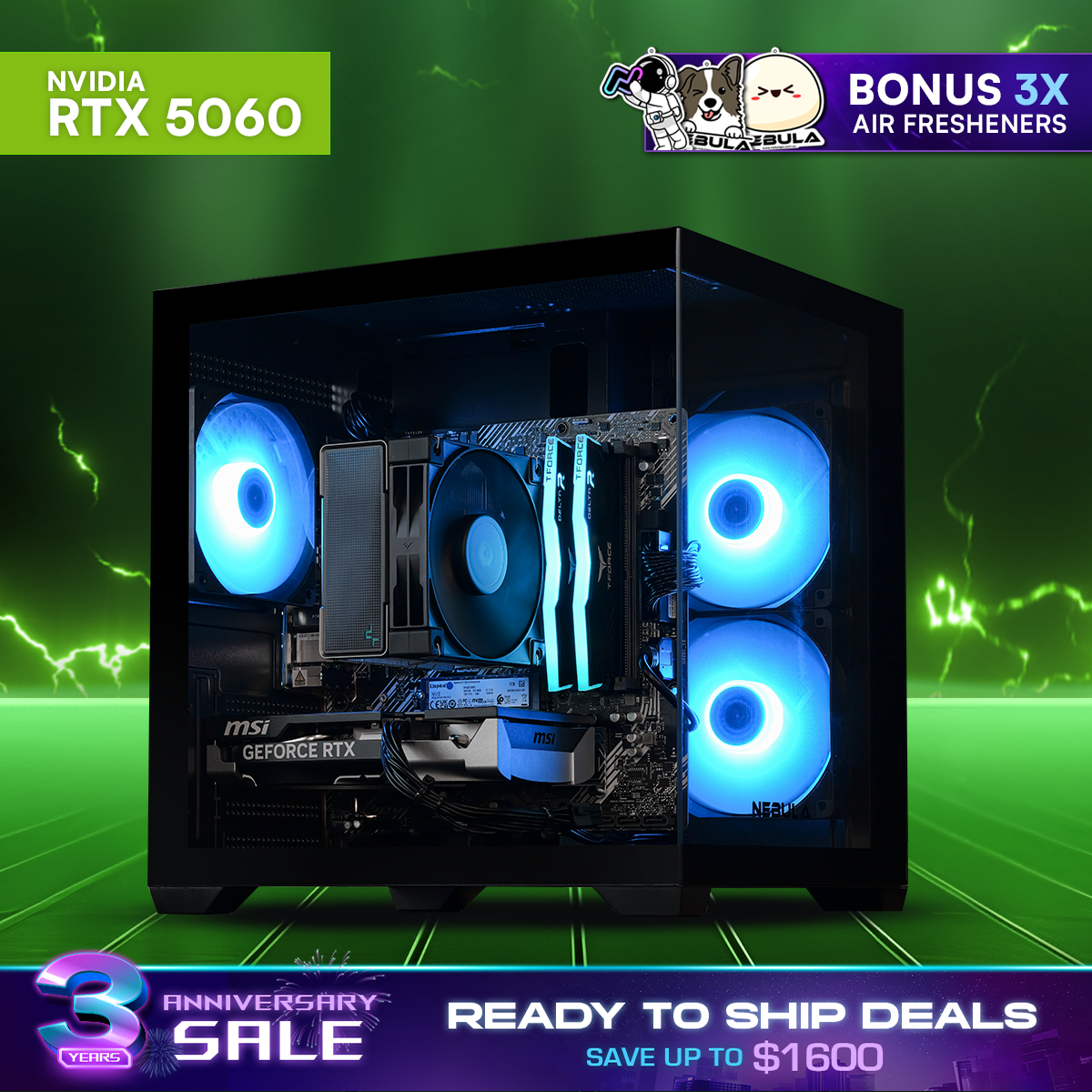 ARCBLADE: RYZEN 5 5600 | RTX 5060