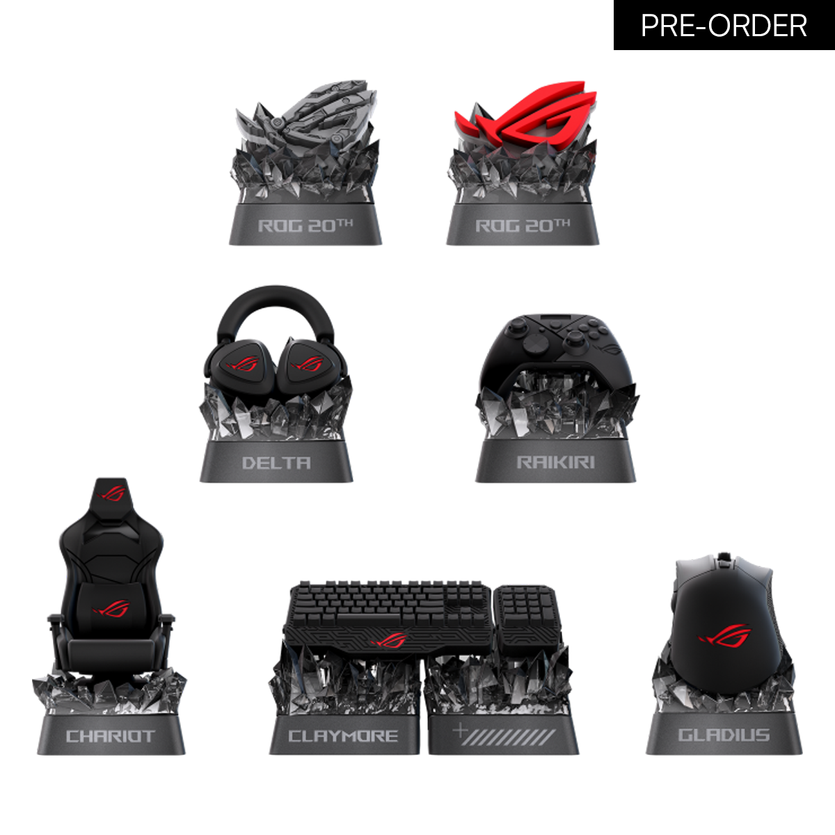 ASUS ROG Keycap Mystery Box Edition 20 Keycaps