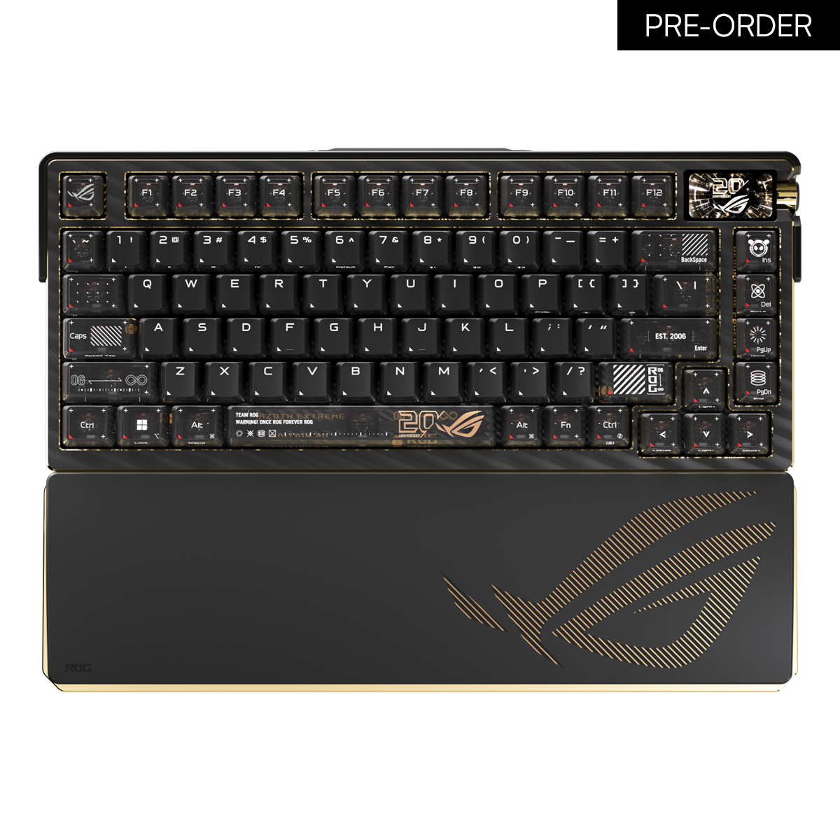 ASUS ROG Azoth Extreme Edition 20 RGB Wireless Mechanical Keyboard, Storm Switch
