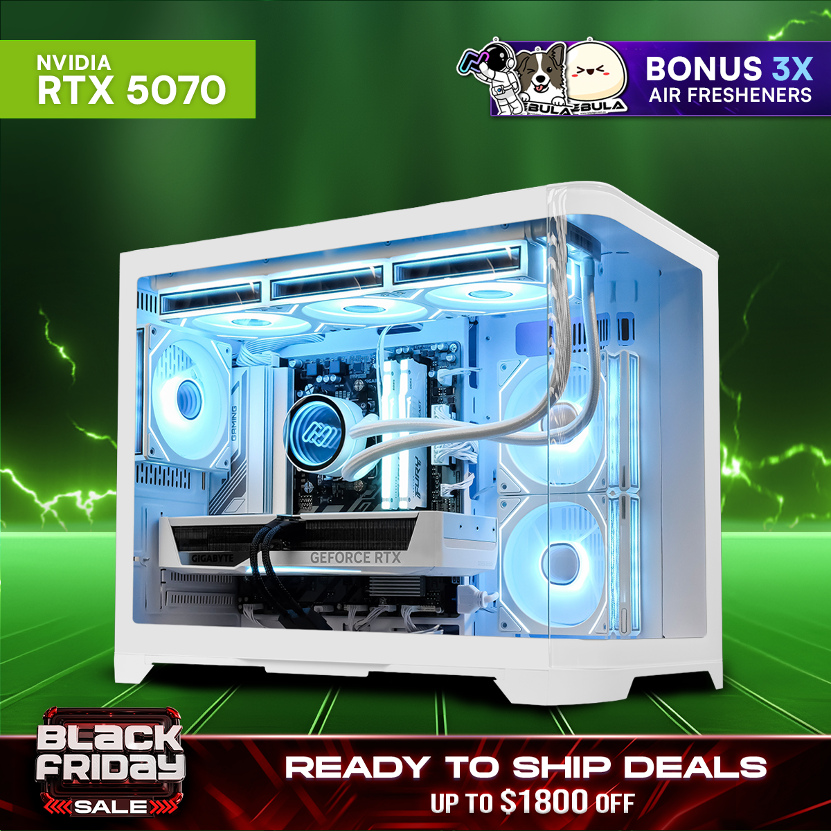 ARCTIC PRO: RYZEN 5 7500F | RTX 5070