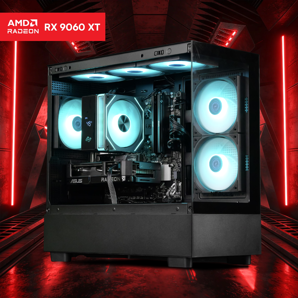 UMBRA: RYZEN 5 7500F | RX 9060 XT - 16GB