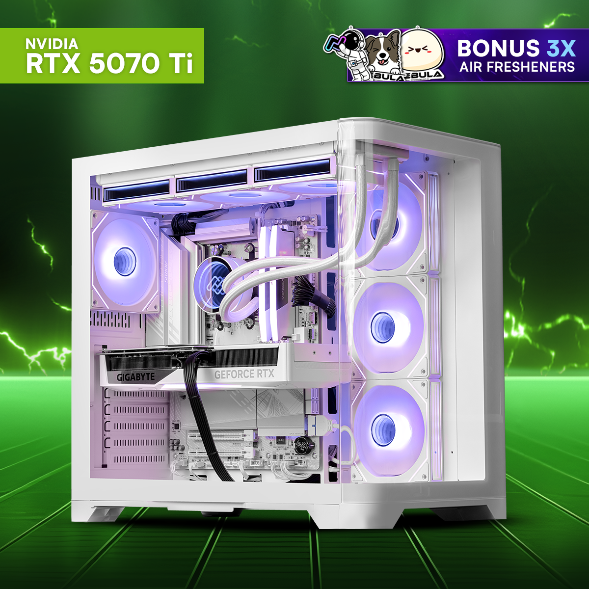 ASTERIA: RYZEN 7 7800X3D | RTX 5070 Ti