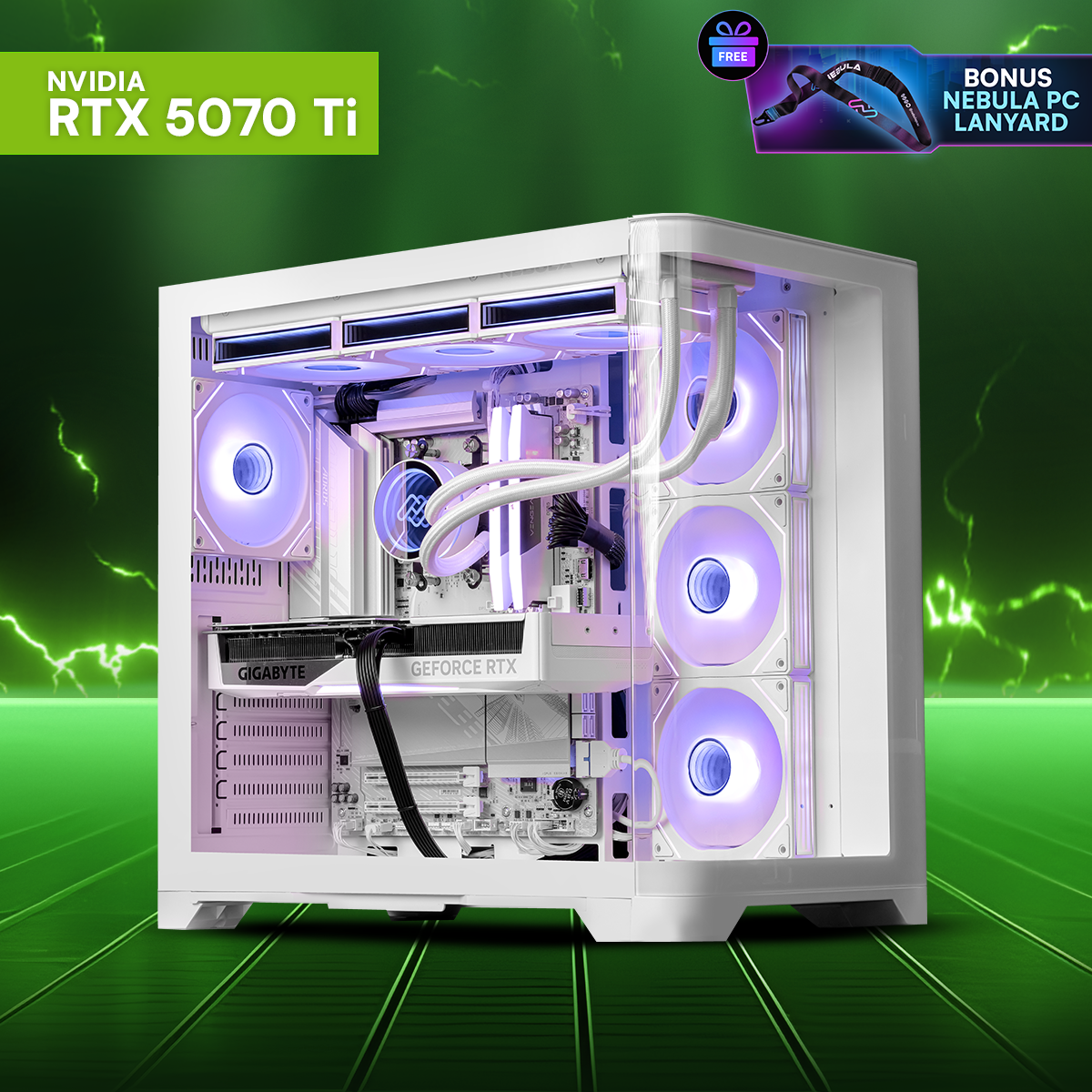 ASTERIA: RYZEN 7 7800X3D | RTX 5070 Ti
