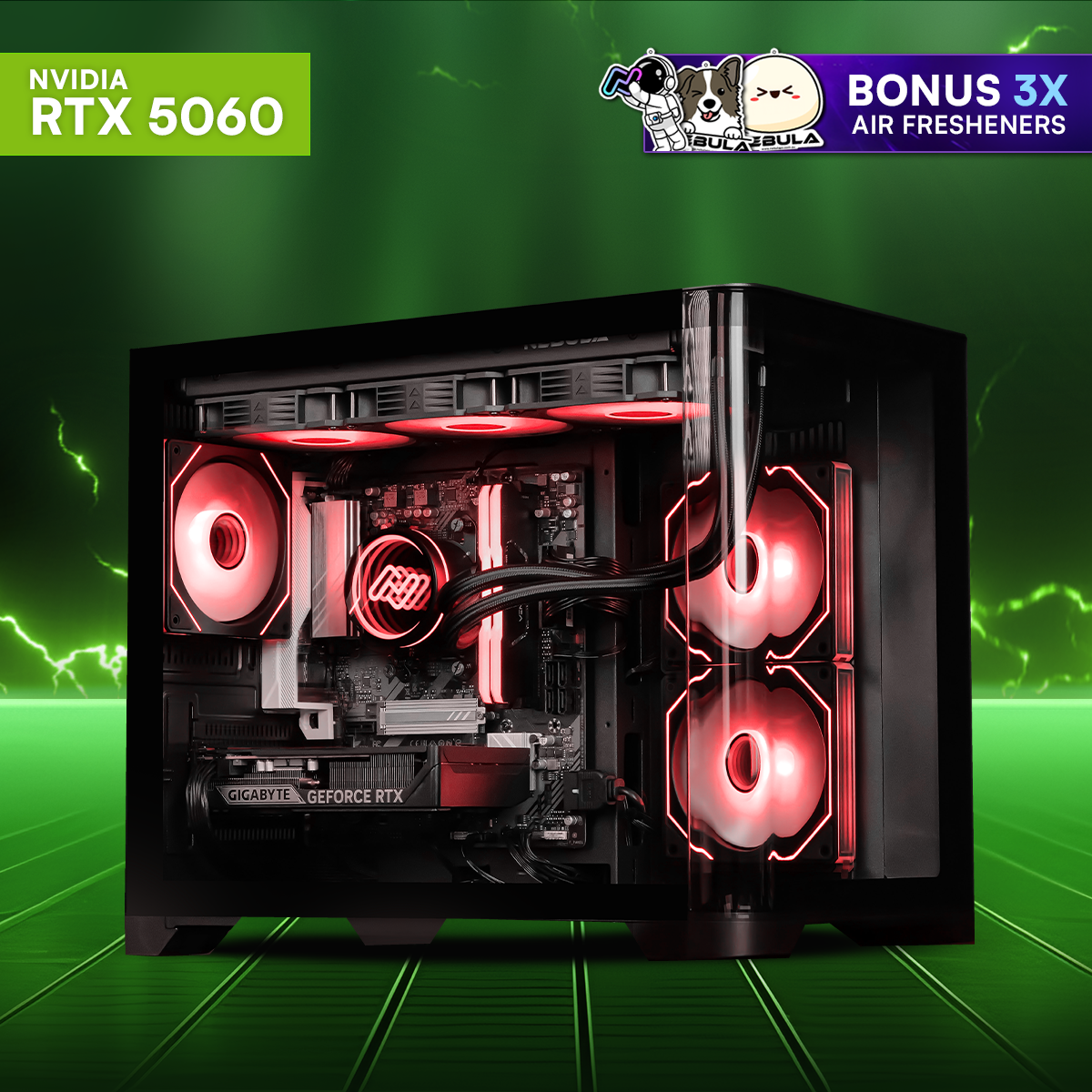 BLAZE FLARE: RYZEN 5 7500F | RTX 5060