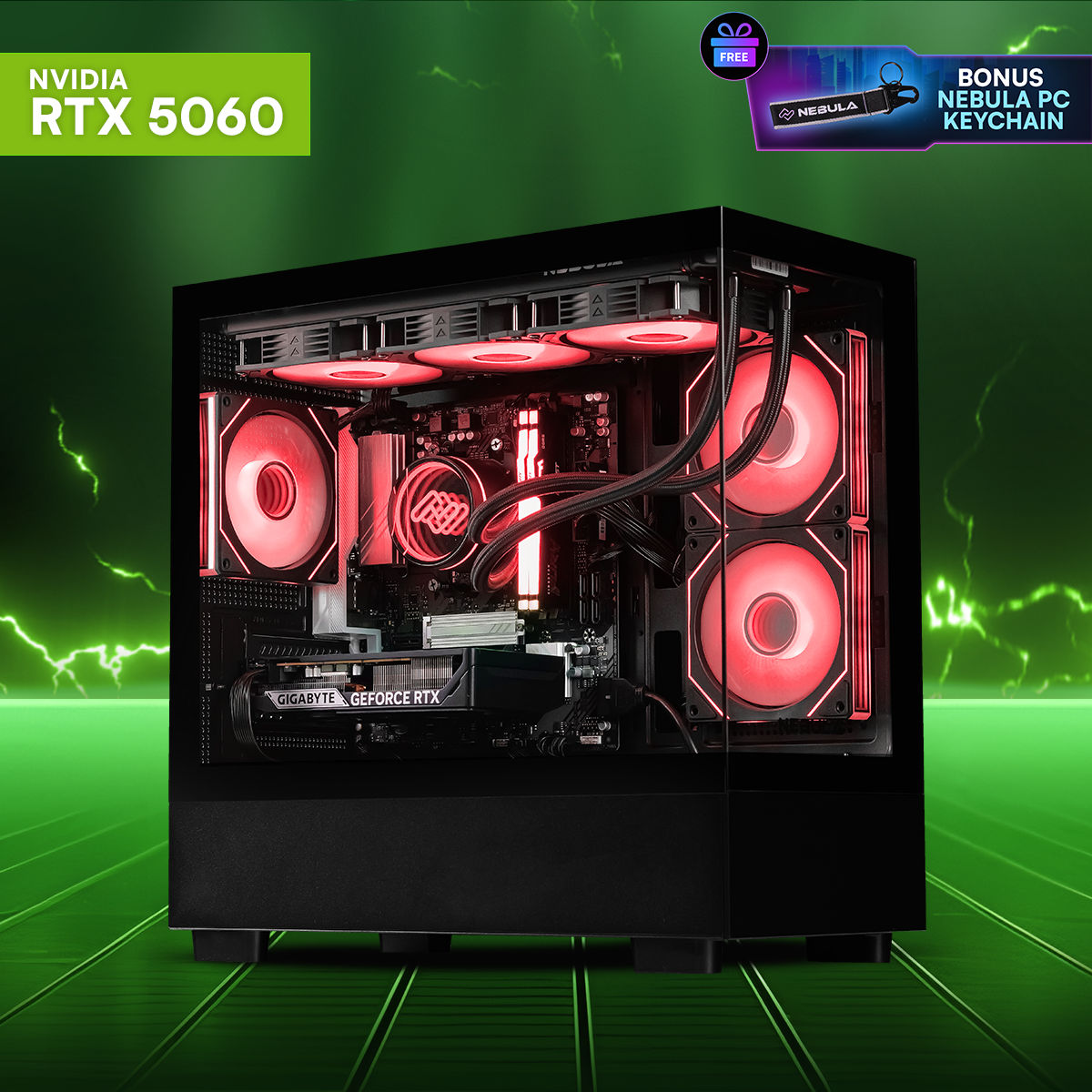 BLAZE FLARE: RYZEN 5 7500F | RTX 5060