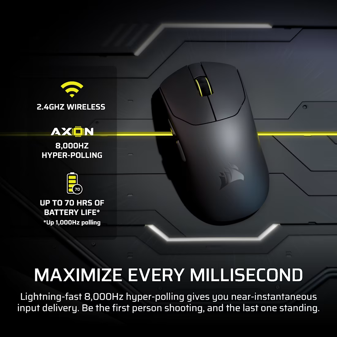 Corsair Sabre V2 Pro Ultralight Wireless Gaming Mouse