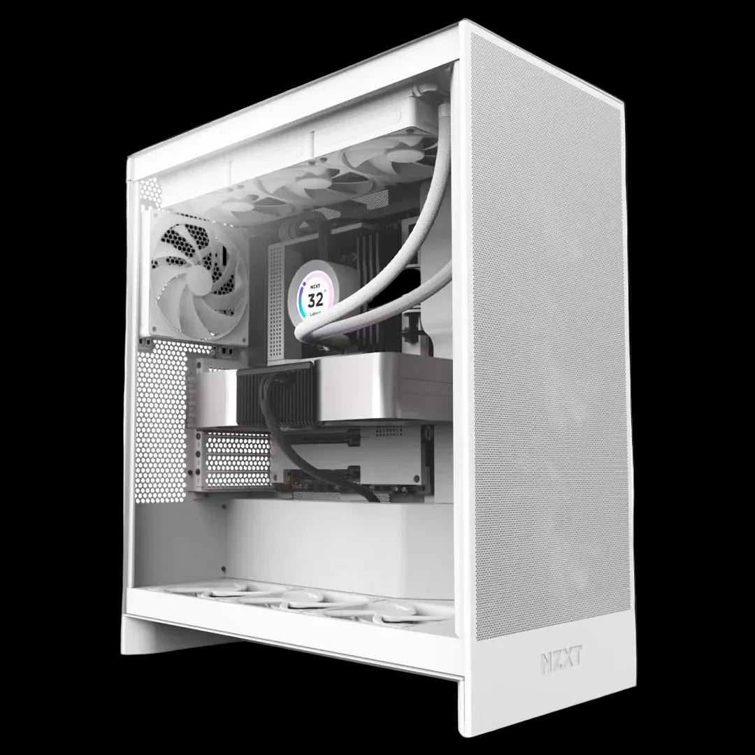 NZXT H7 Flow (2024) ATX Case - White