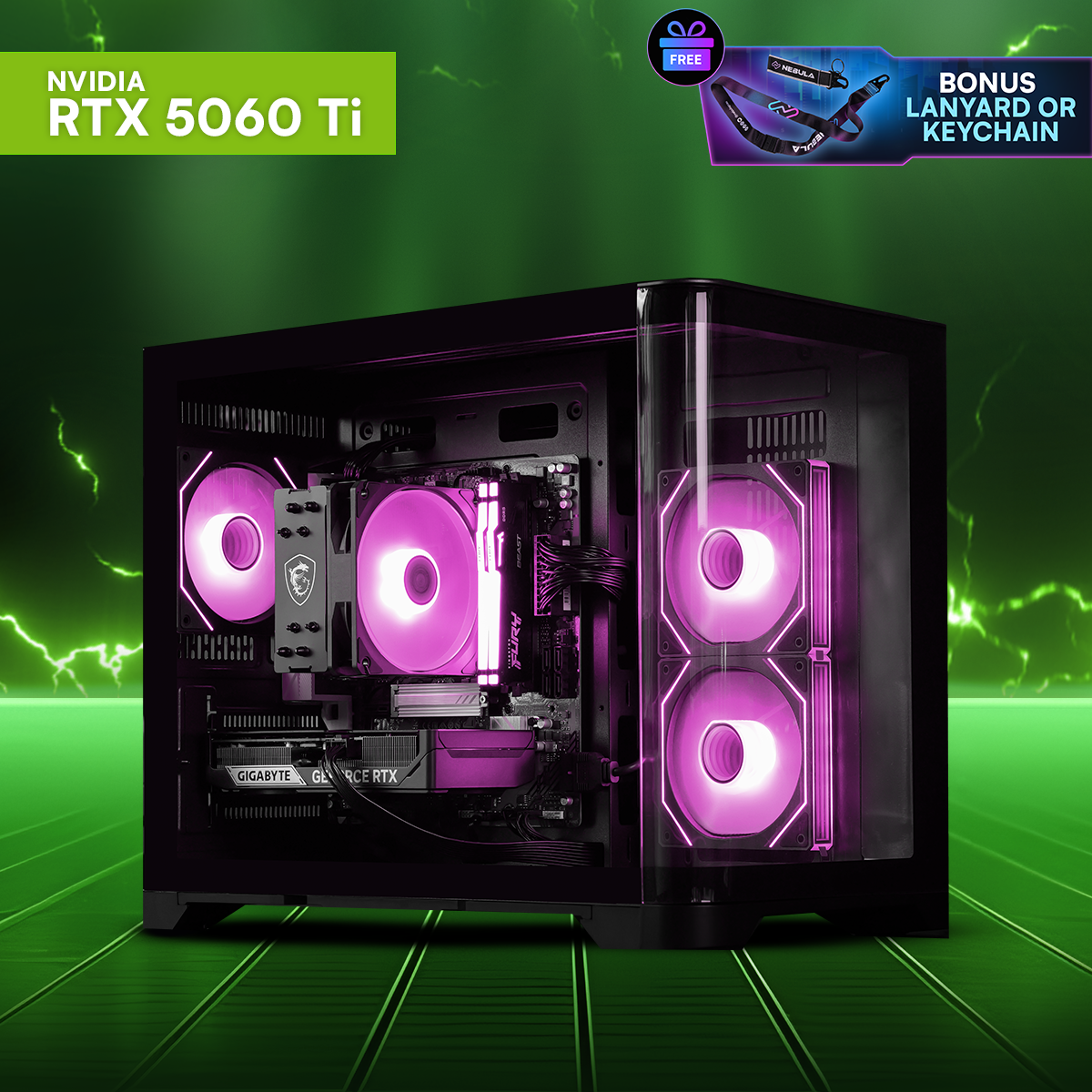 CHIMERA: RYZEN 5 7500F | RTX 5060 Ti