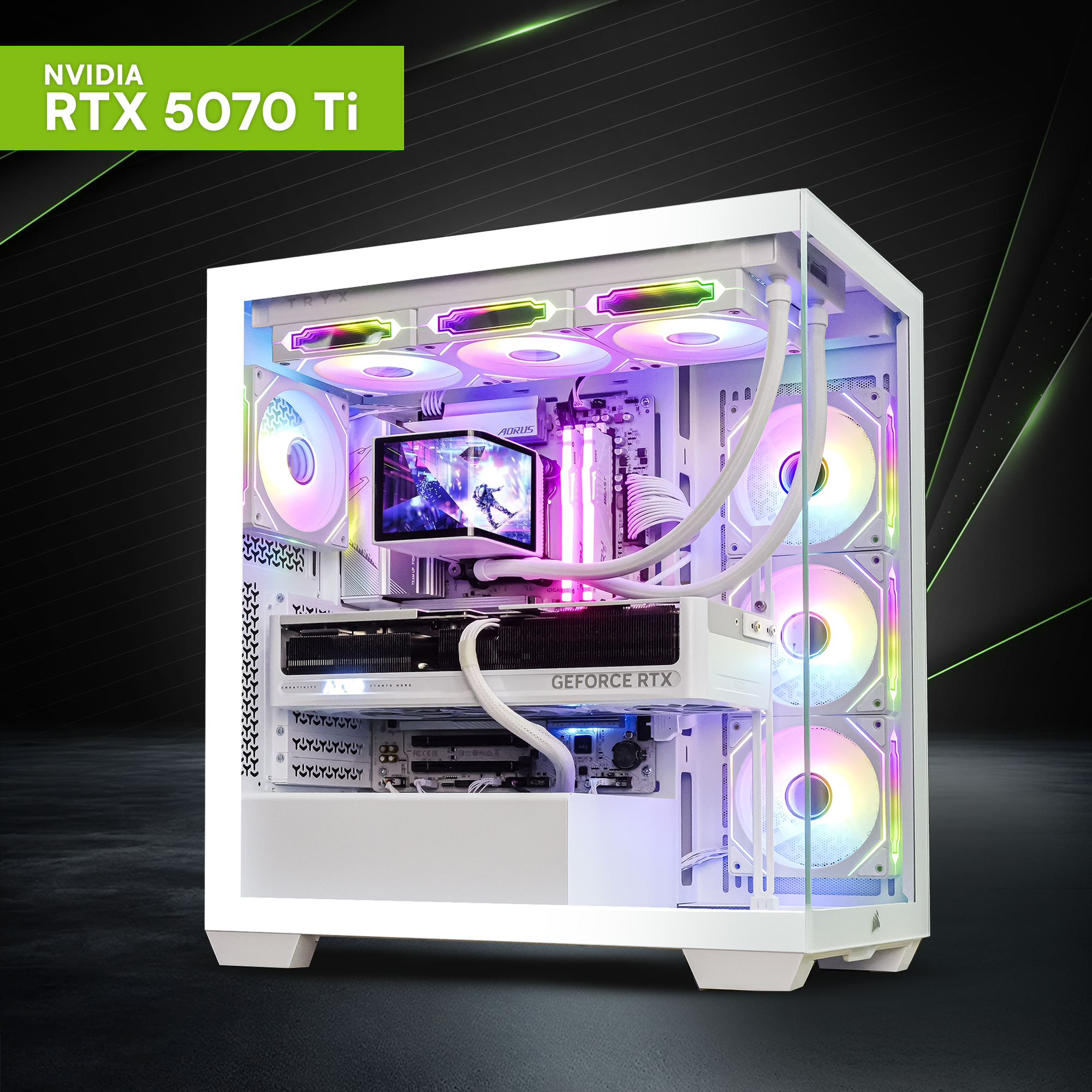 CYBER KNIGHT: RYZEN 7 7800X3D | RTX 5070 Ti