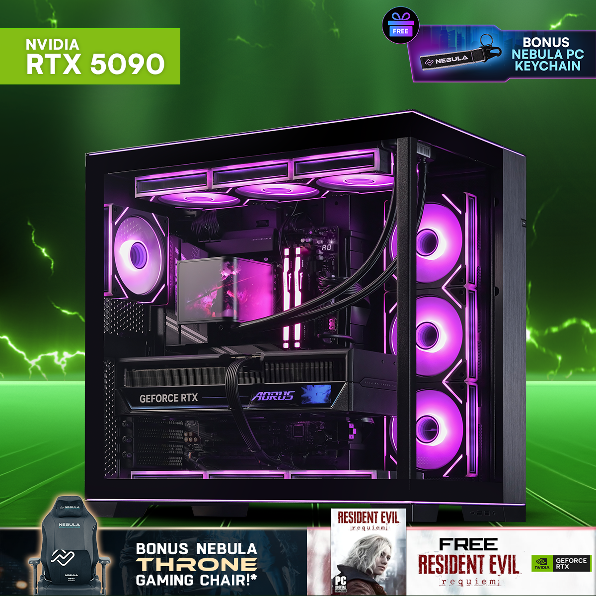 DOMINION: RYZEN 7 9800X3D | RTX 5090