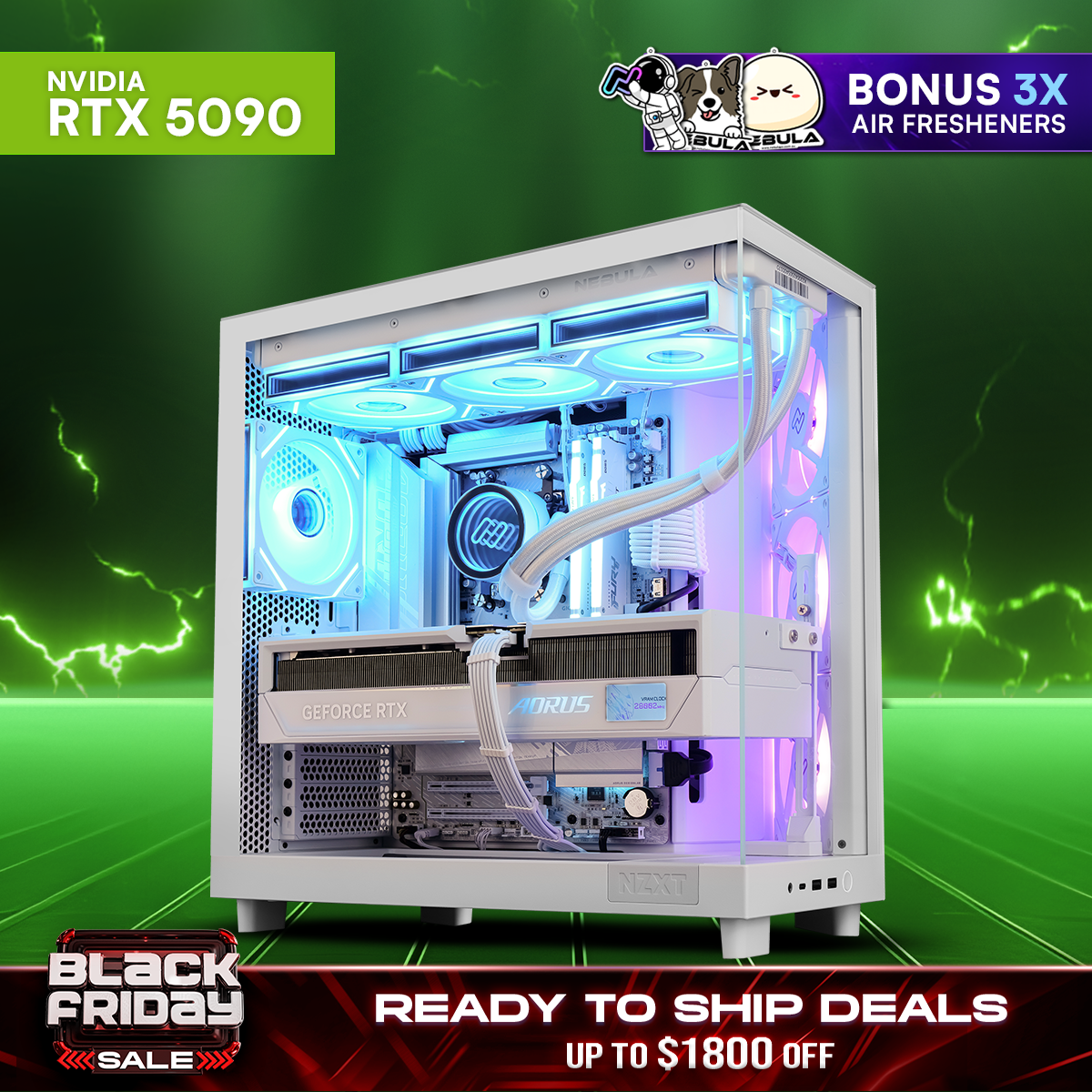 DURANDAL: RYZEN 7 9800X3D | RTX 5090