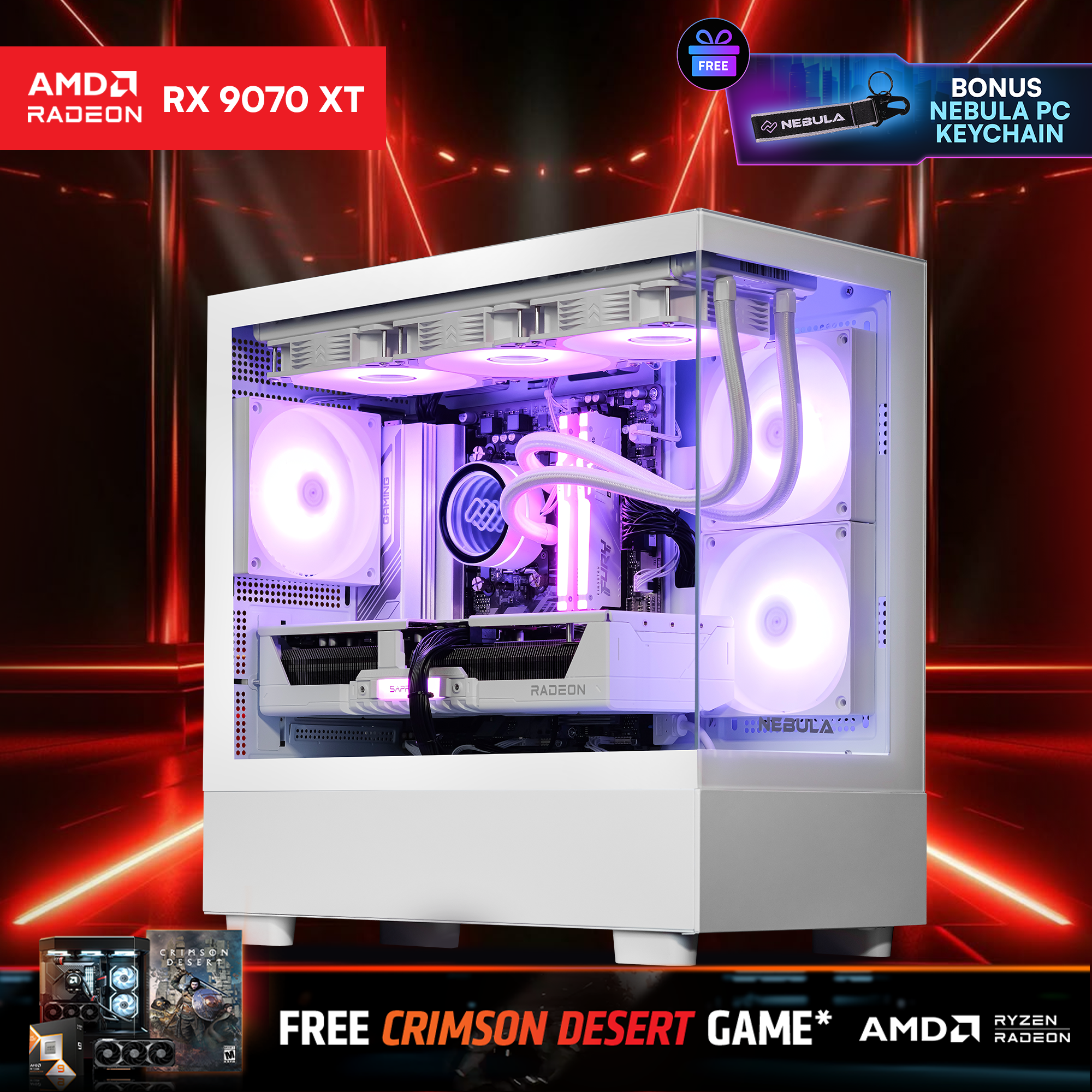 EMPRESS: RYZEN 7 7700 | RX 9070 XT