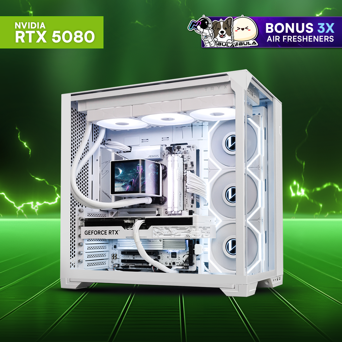 FENRIR LVL 11 PRO: RYZEN 7 7800X3D | RTX 5080