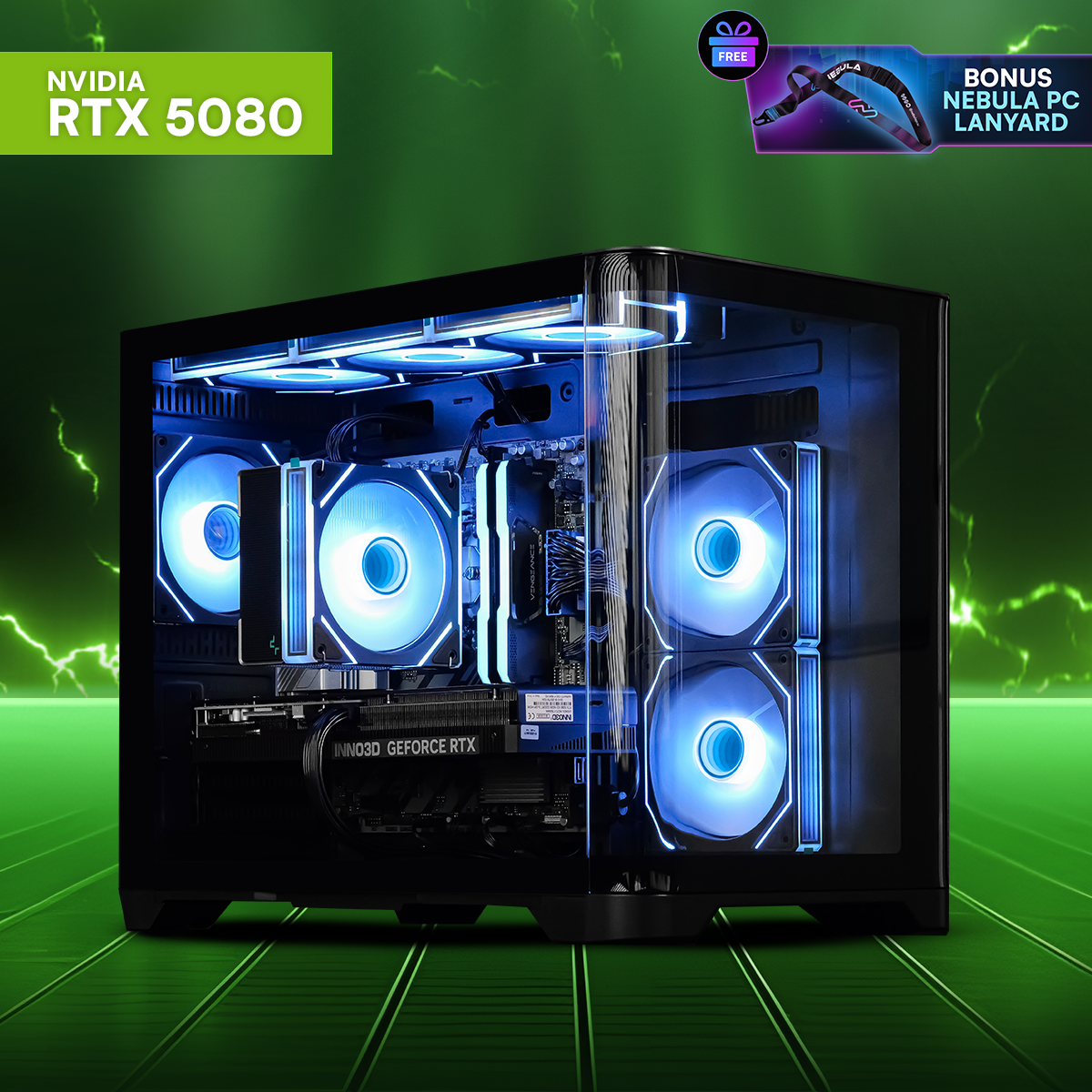 GLACIER: RYZEN 7 7700 | RTX 5080