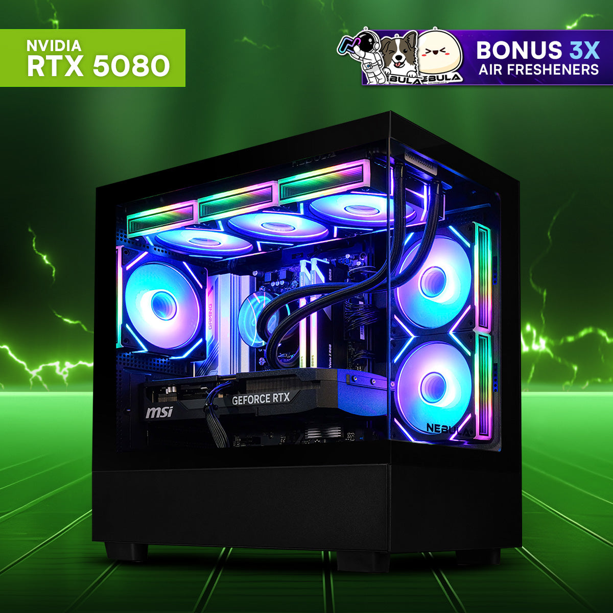 IGNITIUS: RYZEN 7 7800X3D | RTX 5080