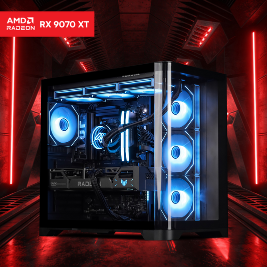 IRON BEAST: RYZEN 7 9850X3D | RX 9070 XT