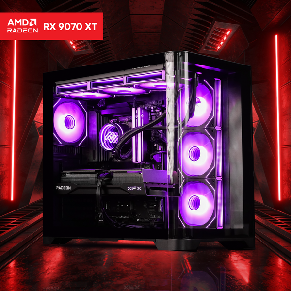 IRON FALL: RYZEN 7 9800X3D | RX 9070 XT