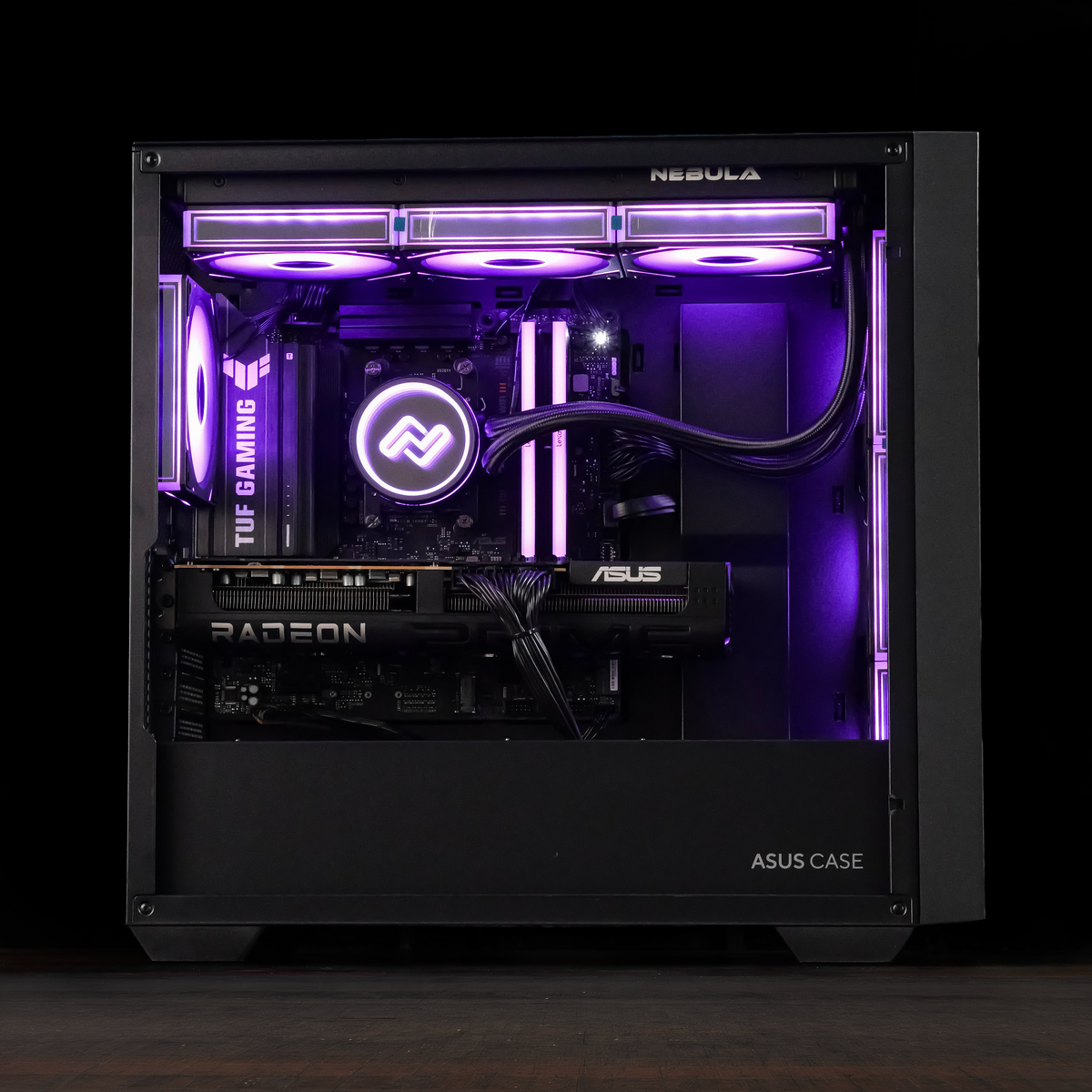 NIGHTBLADE: RYZEN 7 7800X3D | RX 9070 XT